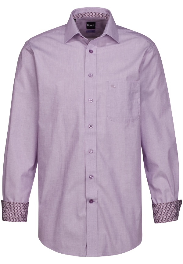 Pisa New Kent Langarm regular fit mit Kontrast