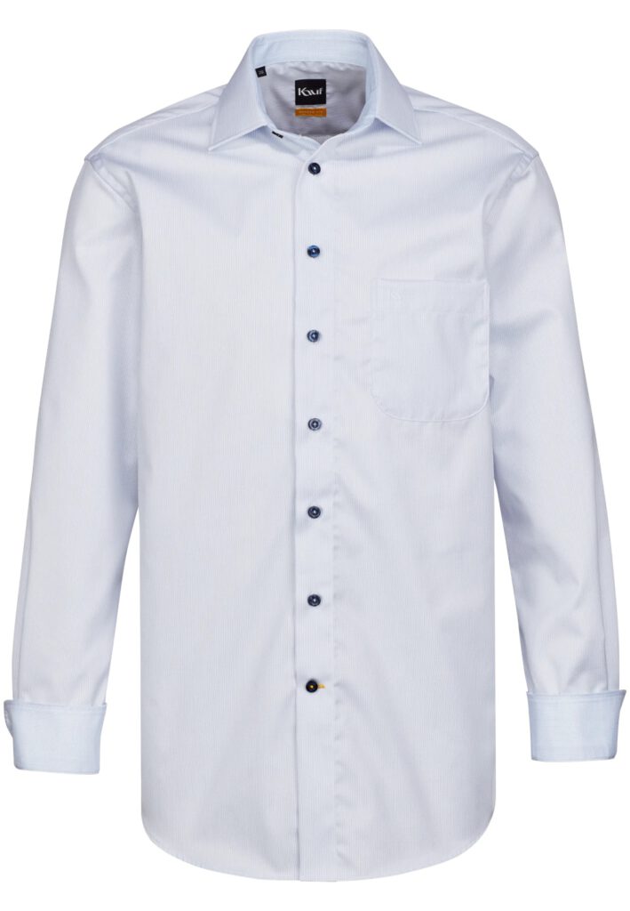 Firenze New Kent Langarm modern fit mit Kontrast 