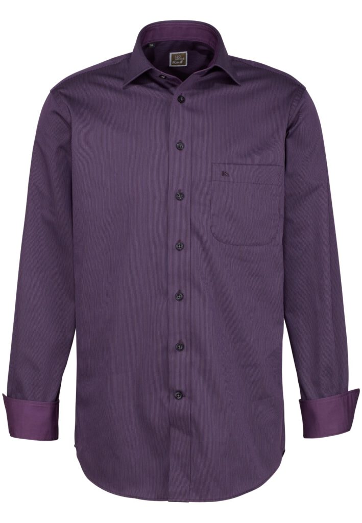 Firenze New Kent Langarm modern fit mit Kontrast