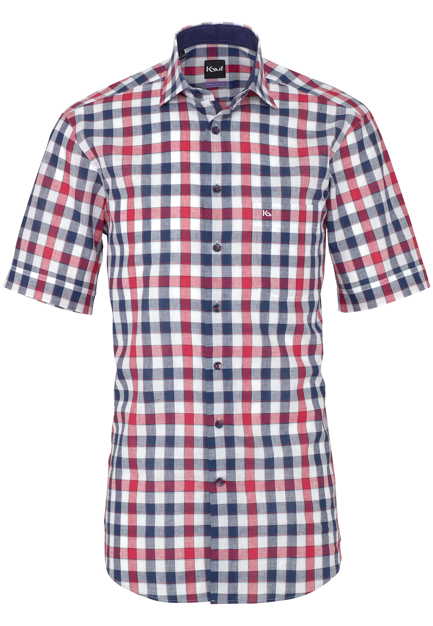 blau rot kariertes hemd herren