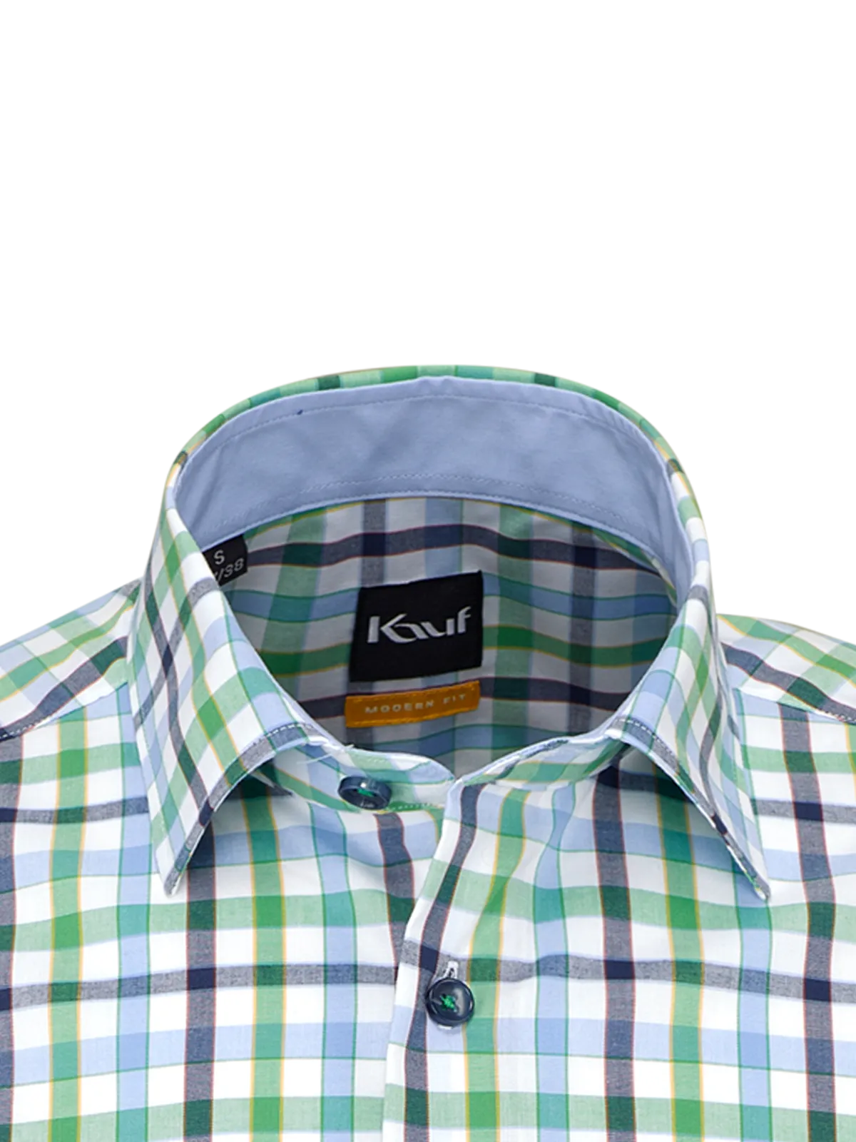 Bari Kent regular fit short sleeve with contrast