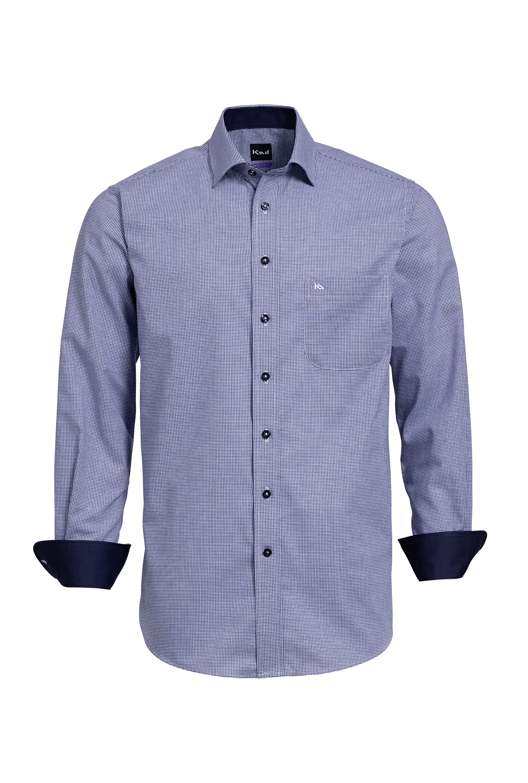 kariertes hemd blau