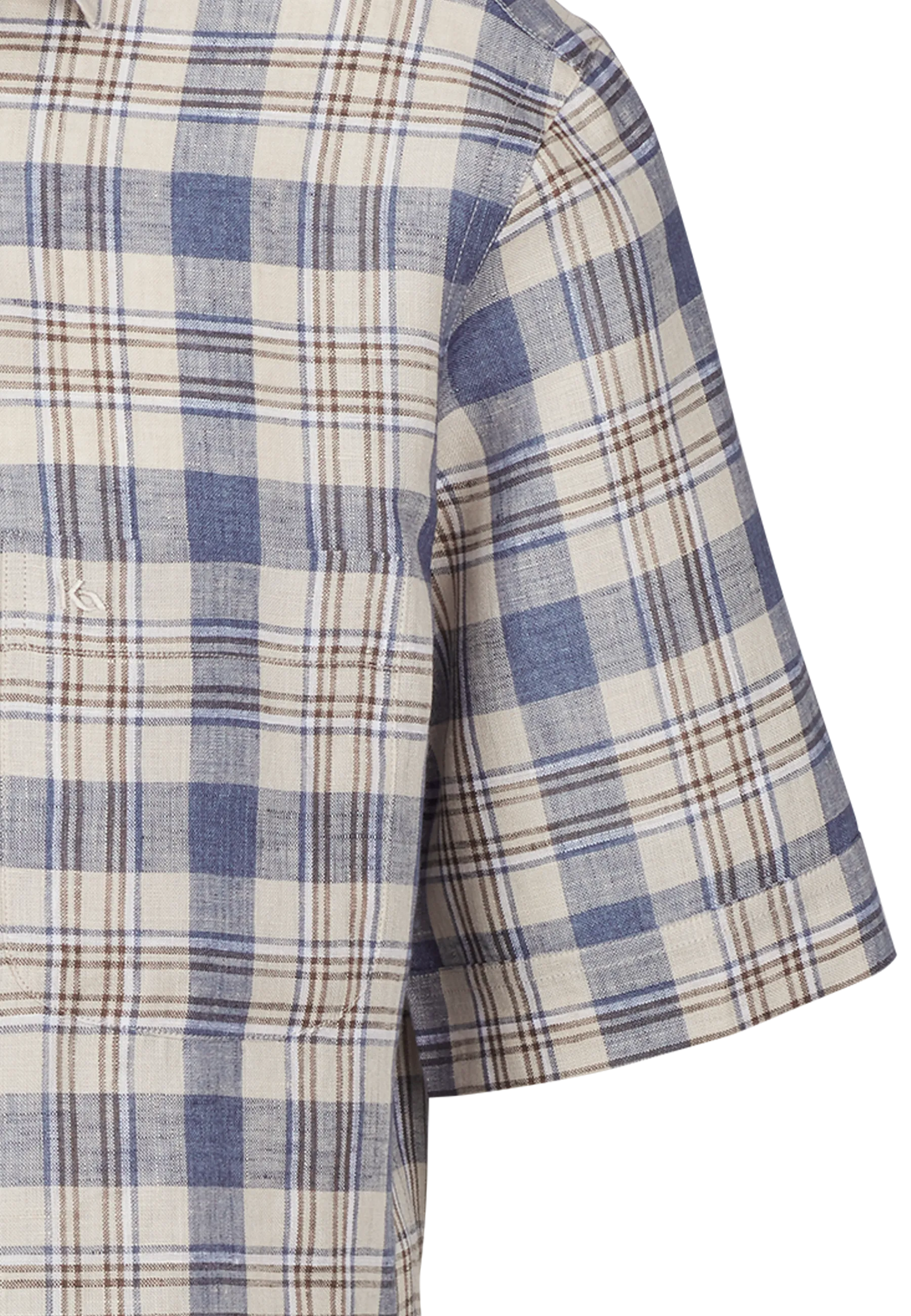 Verona Kent Kurzarm regular fit mit Kontrast