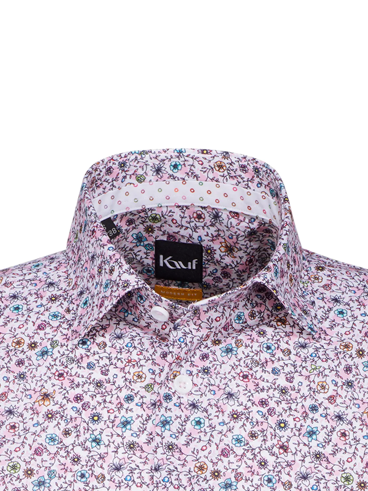 Verona Kent modern fit Kurzarm mit Kontrast