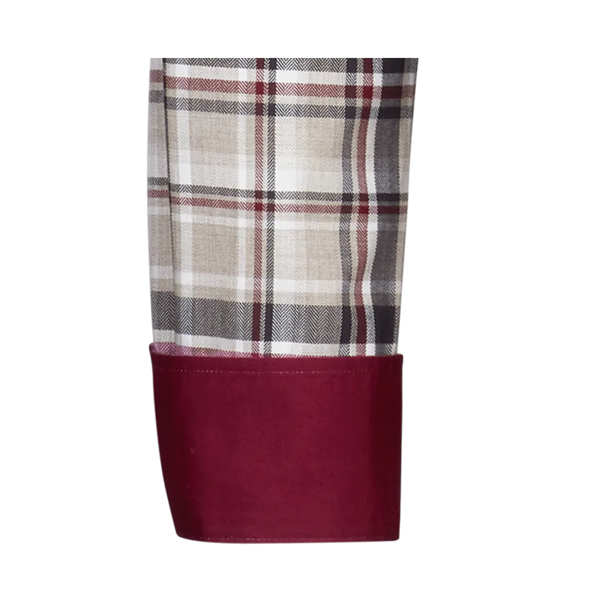 Bari Kent Langarm regular fit mit Kontrast