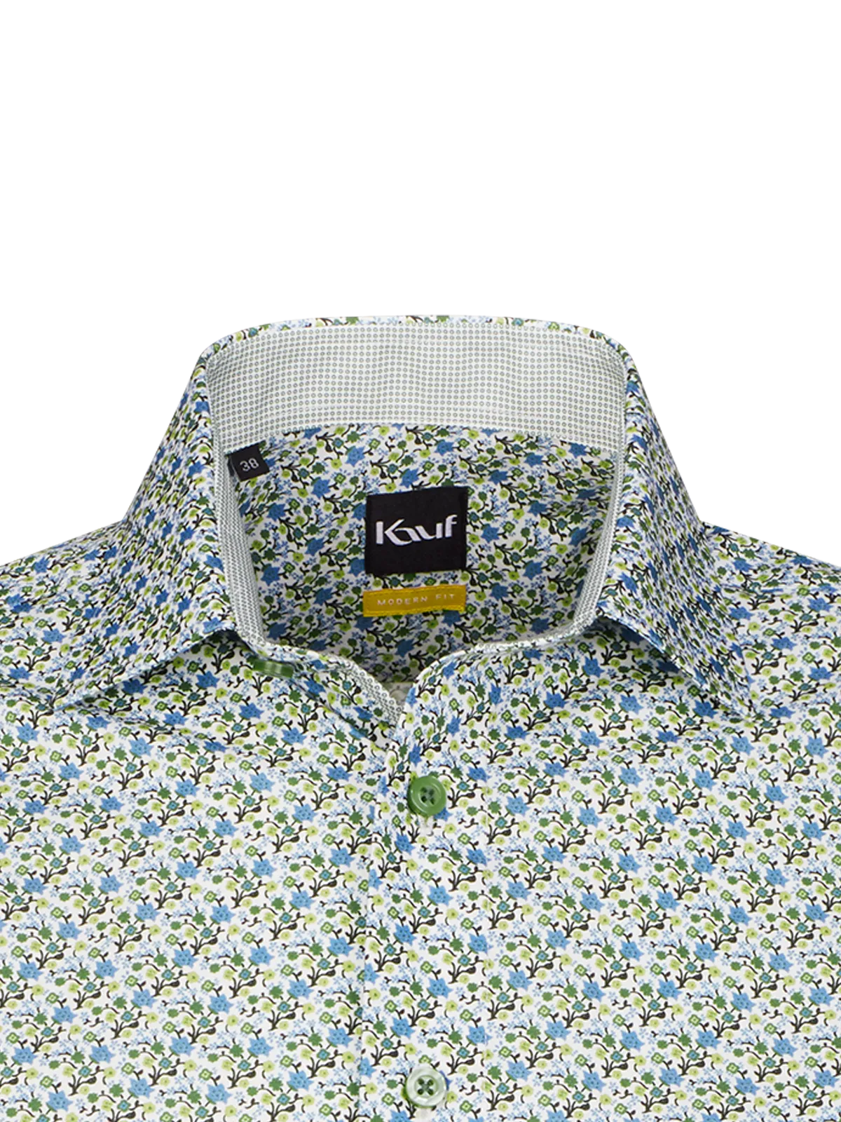 Firenze New Kent Langarm modern fit mit Kontrast