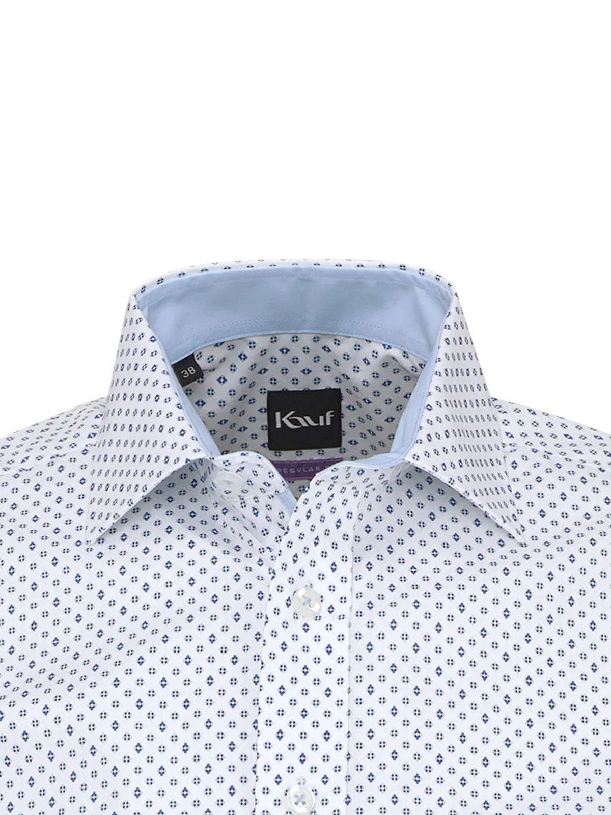 Pisa New Kent Kurzarm regular fit mit Kontrast