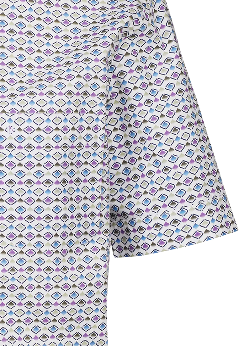 Pisa New Kent Kurzarm regular fit mit Kontrast