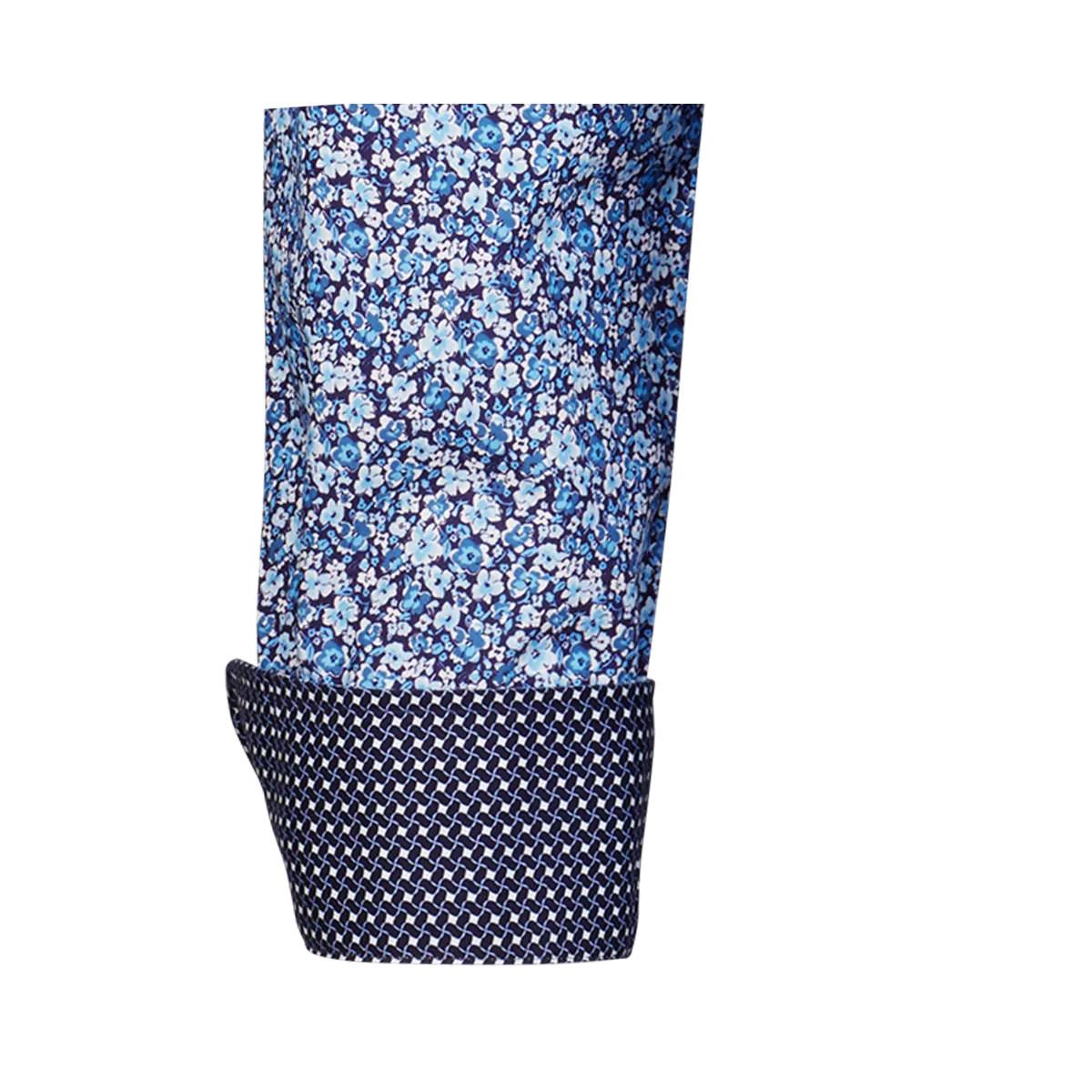 Firenze New Kent Langarm modern fit mit Kontrast