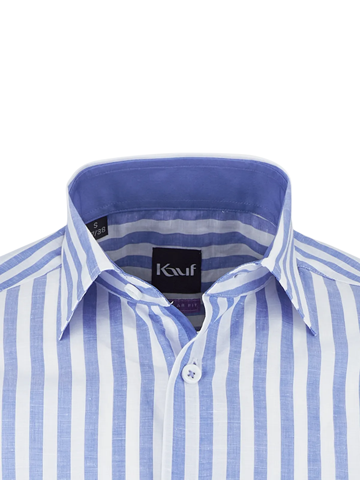 Bari Kent Kurzarm regular fit mit Kontrast