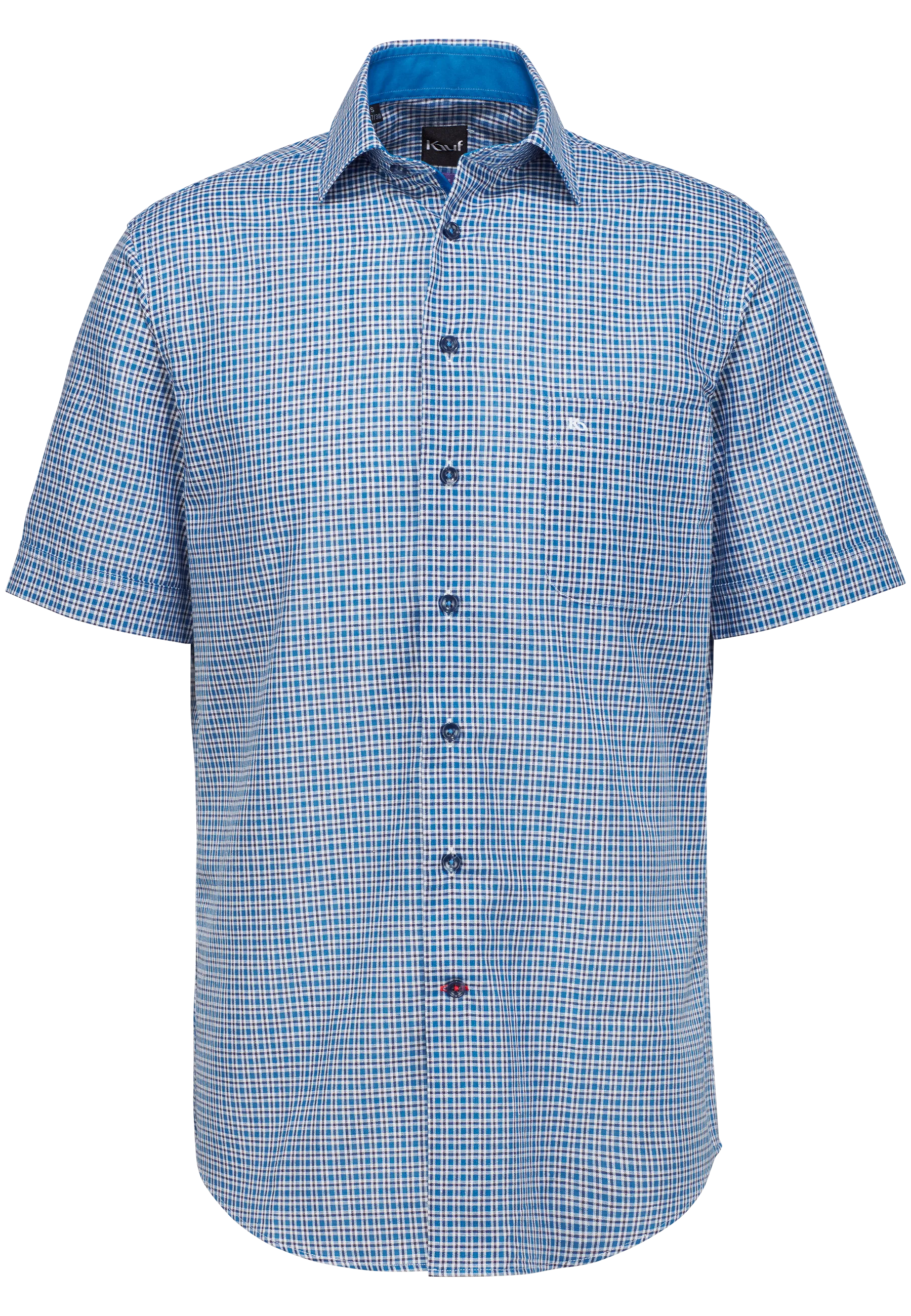 Hemd mittelblau
