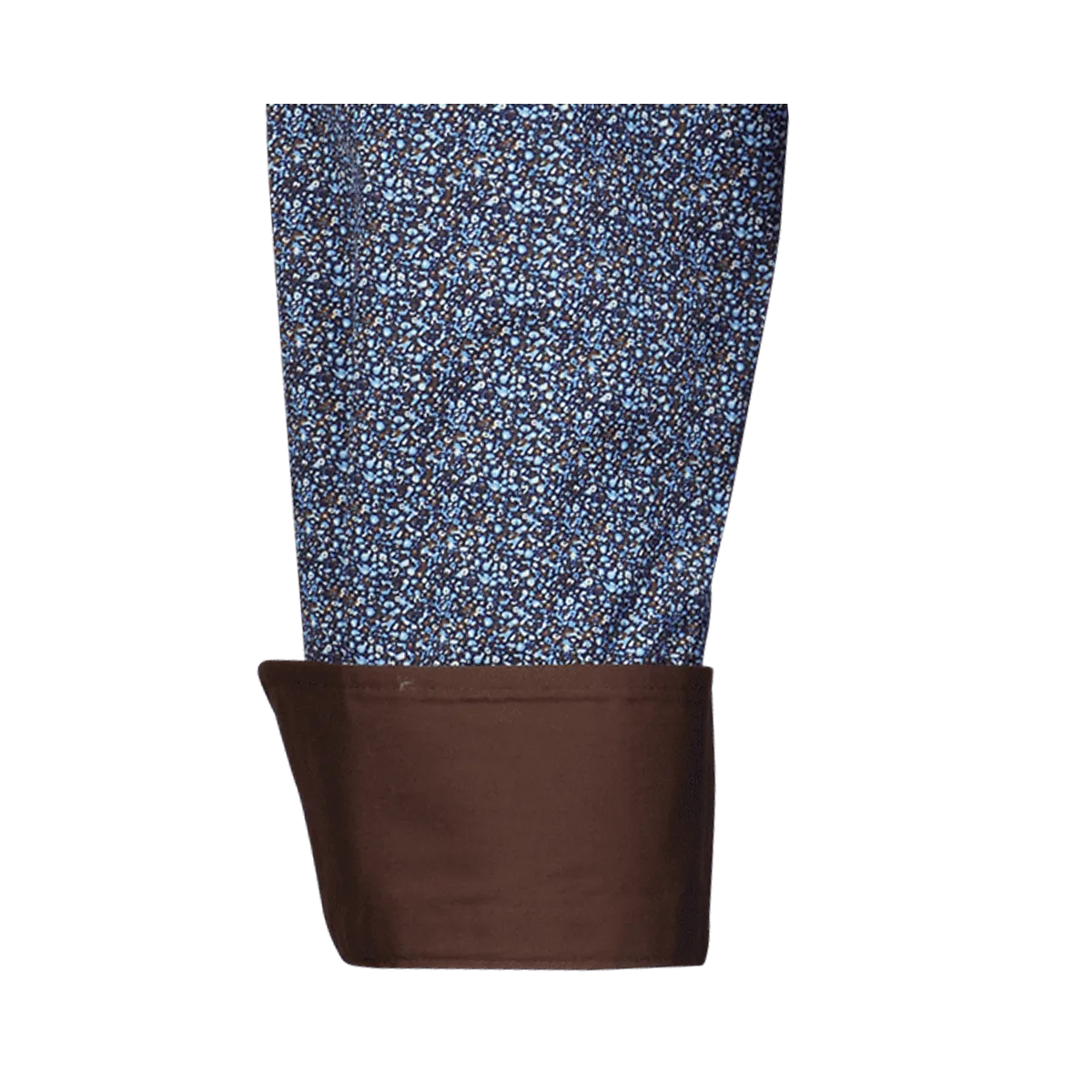 Pisa New Kent long sleeve regular fit blue with contrast