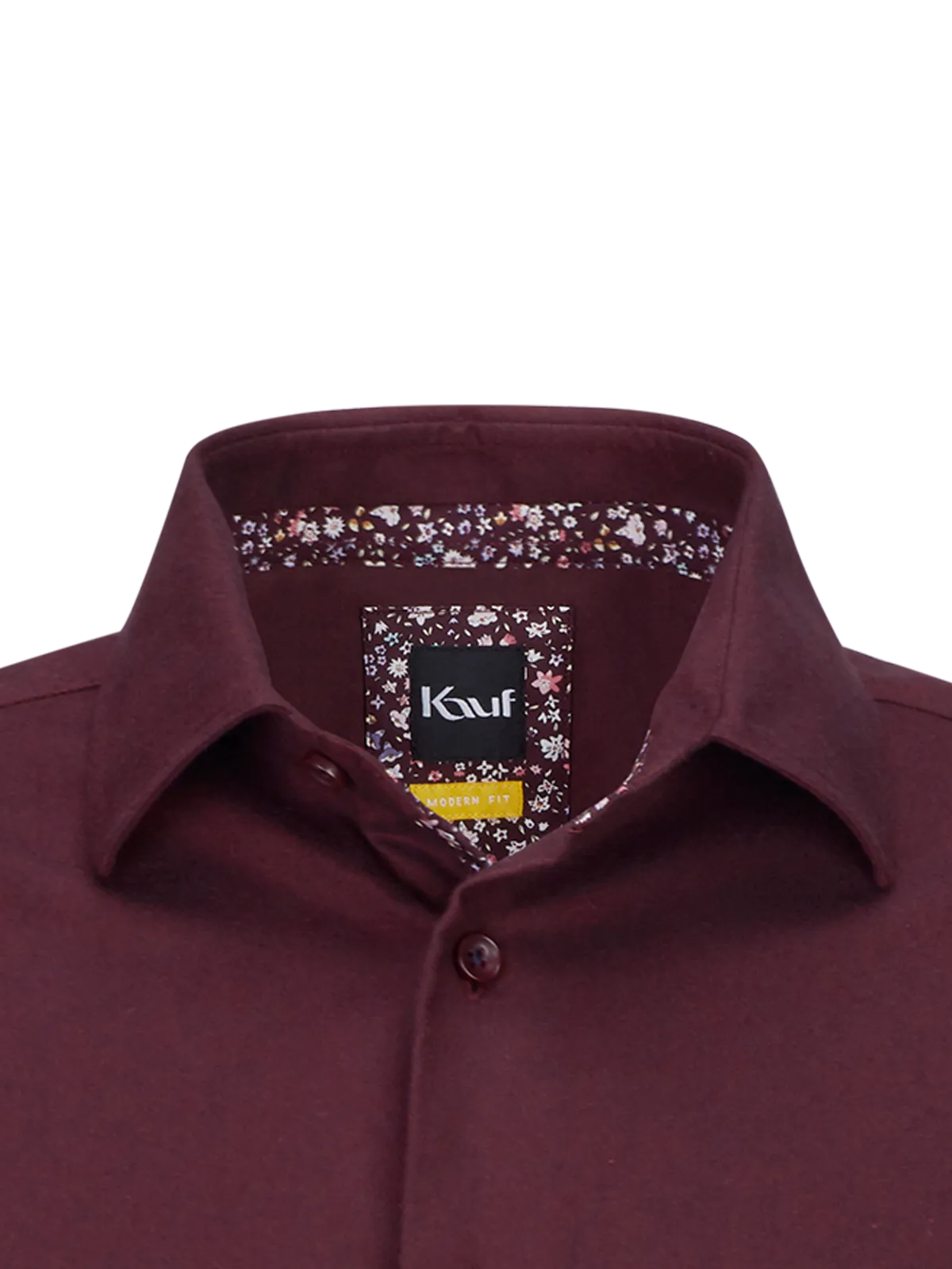 Verona Kent, manica lunga, vestibilità moderna con contrasto in flanella di qualità