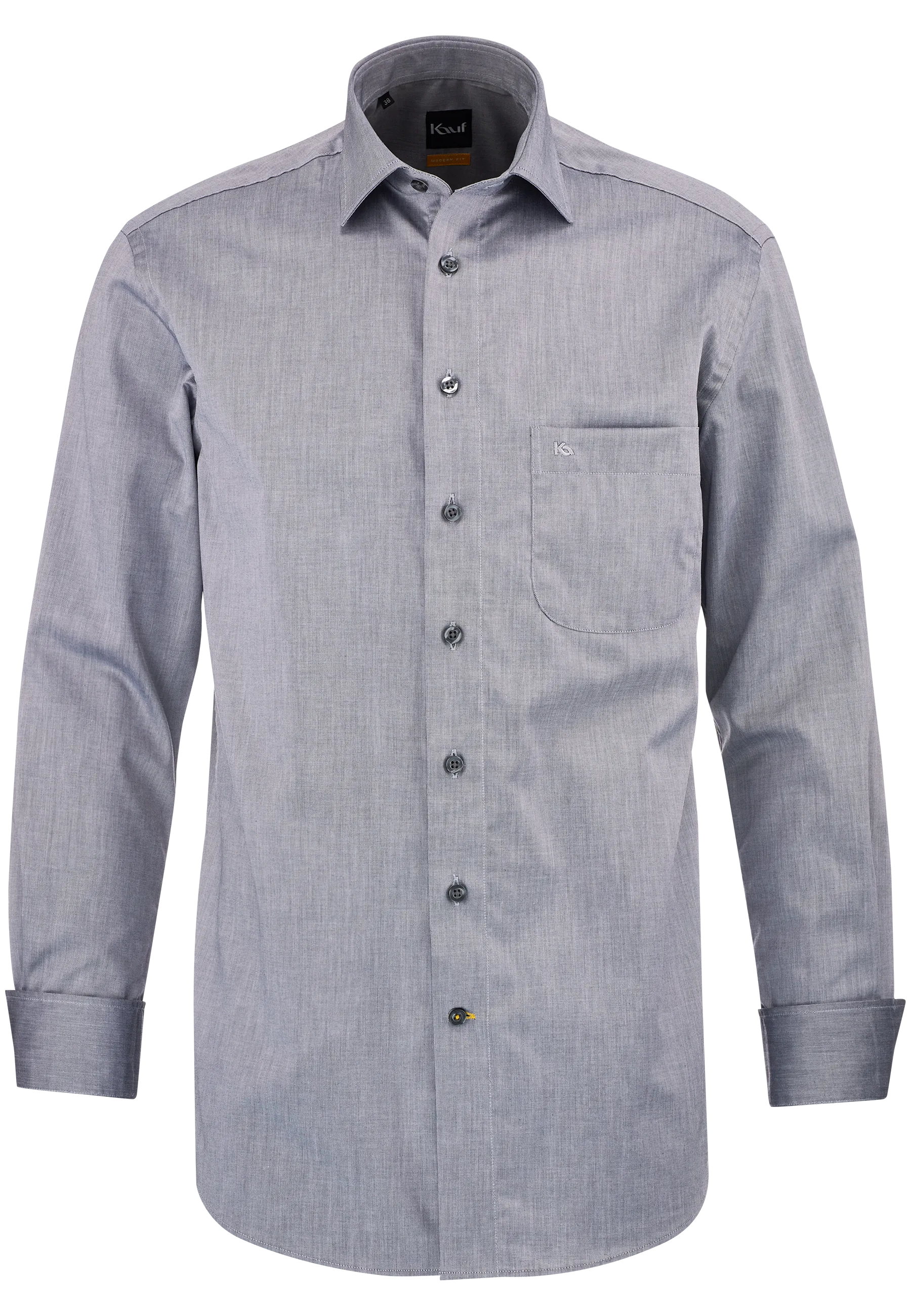 Pisa New Kent New à manches longues, Coupe Regular Fit, en twill avec jojoba