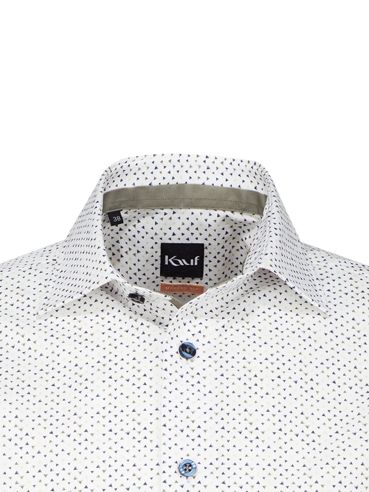 Firenze New Kent modern fit Kurzarm mit Kontrast 