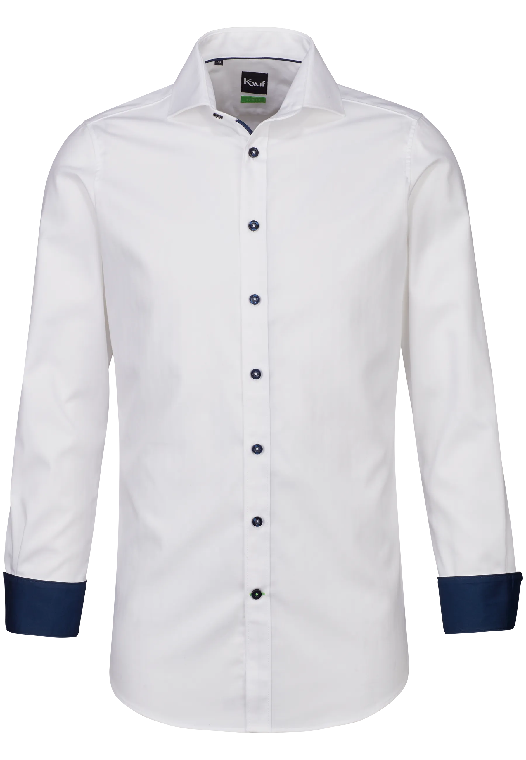 hemd slim fit weiss