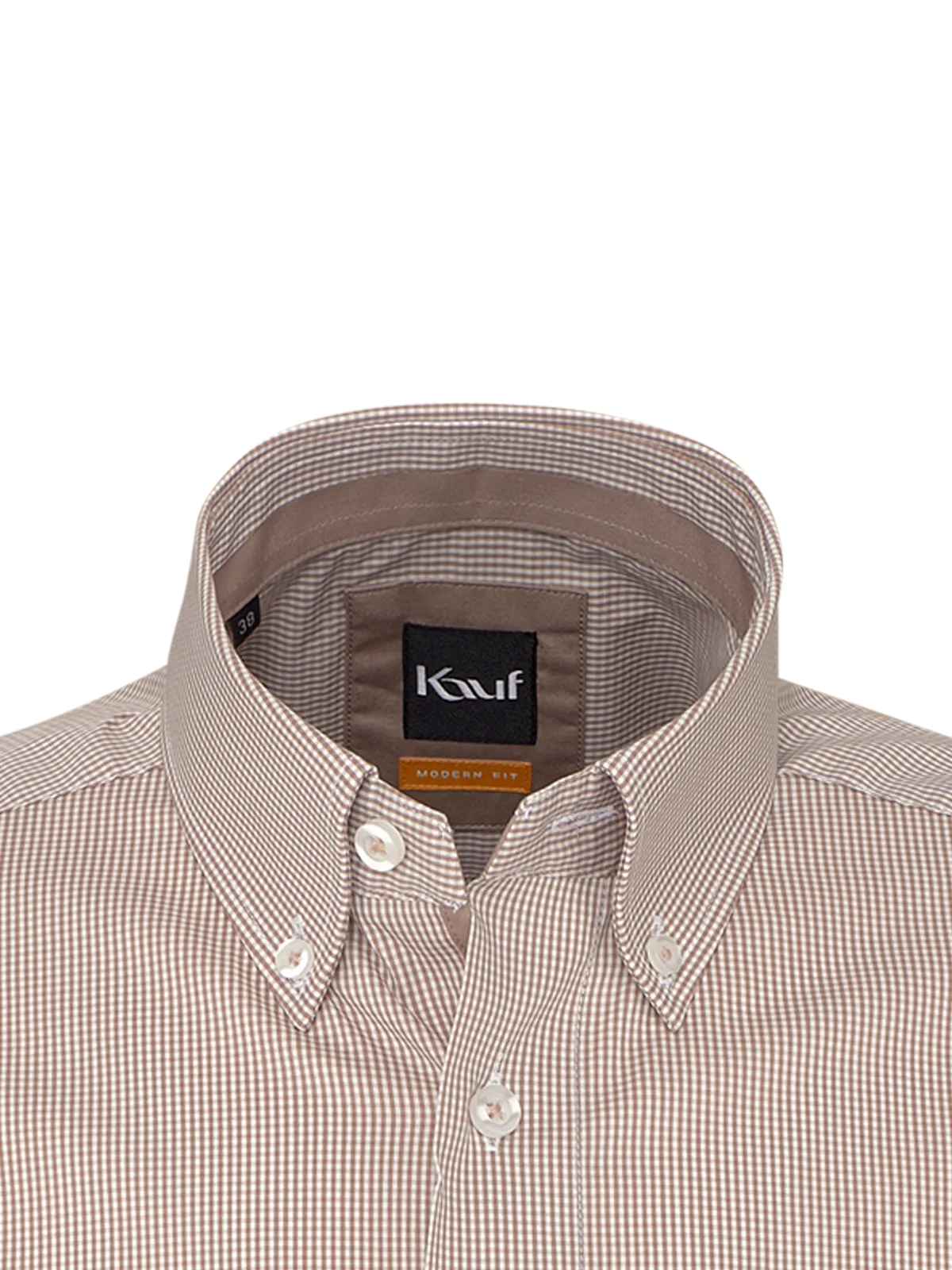 Firenze Button Down Kurzarm modern fit mit Kontrast