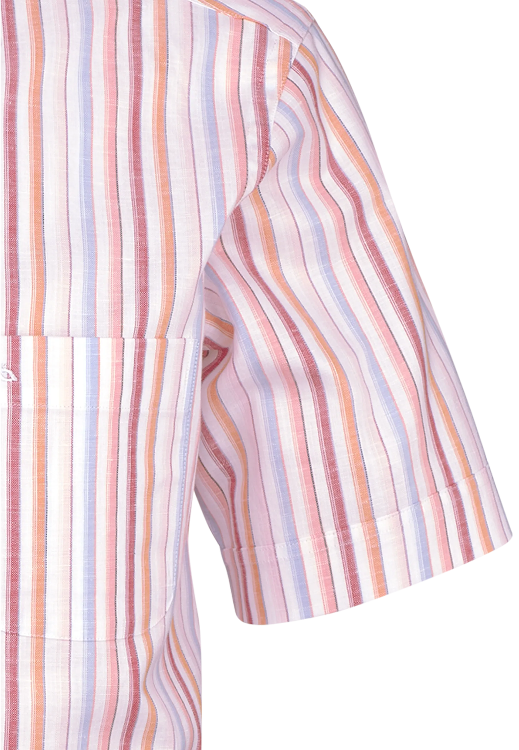 Bari Kent Kurzarm regular fit mit Leinen