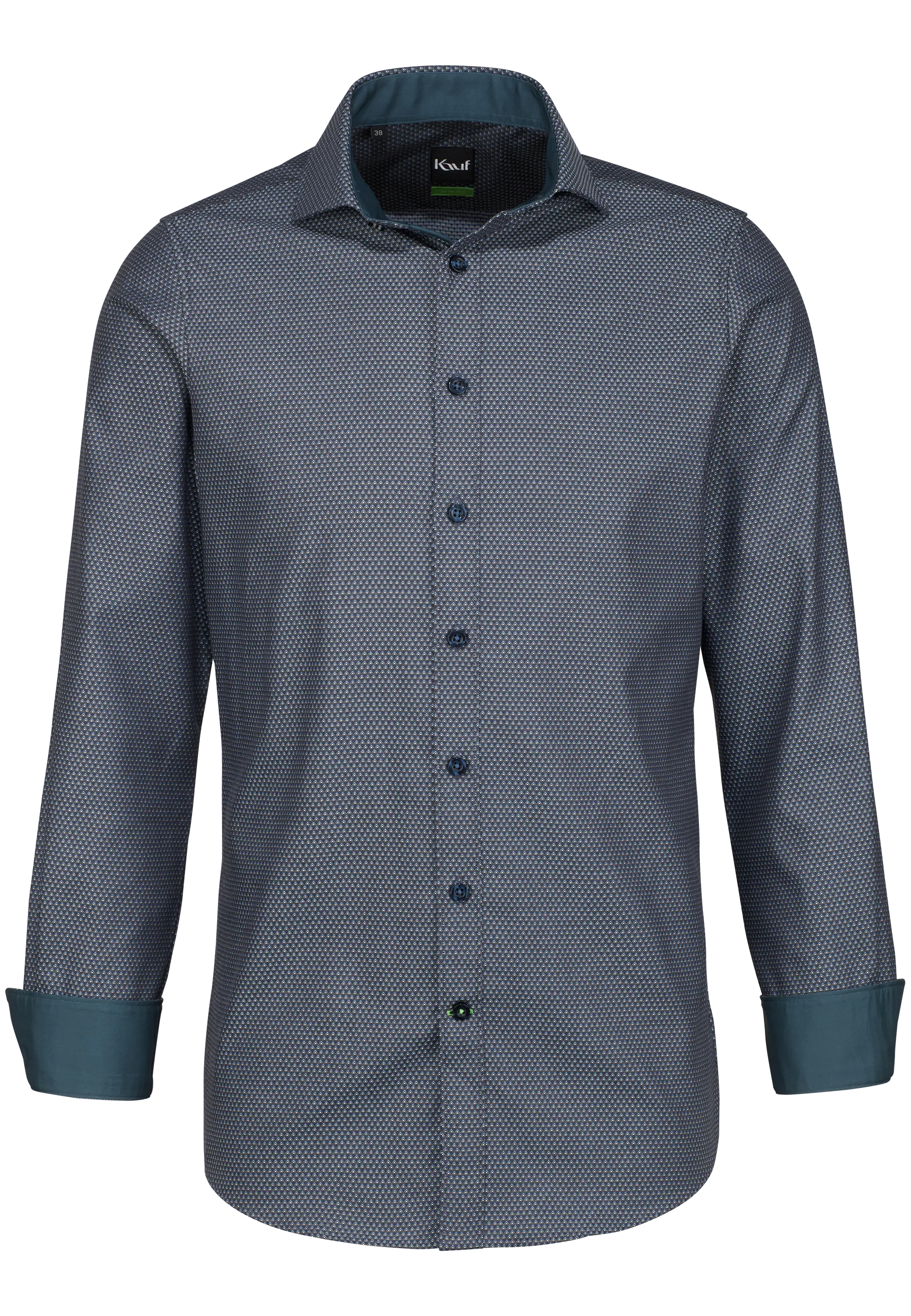 hemd slim fit blau
