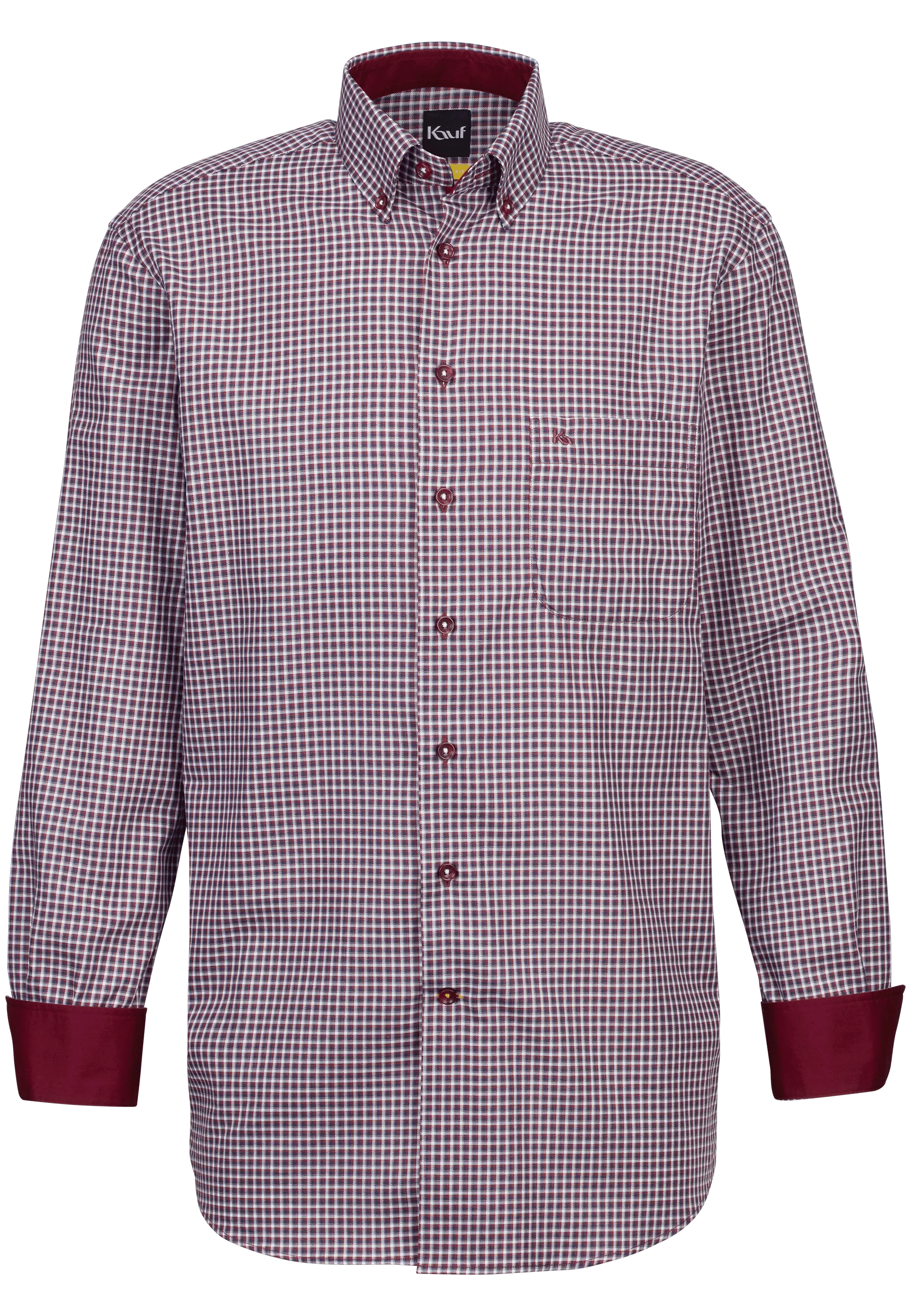 kariertes hemd rot herren