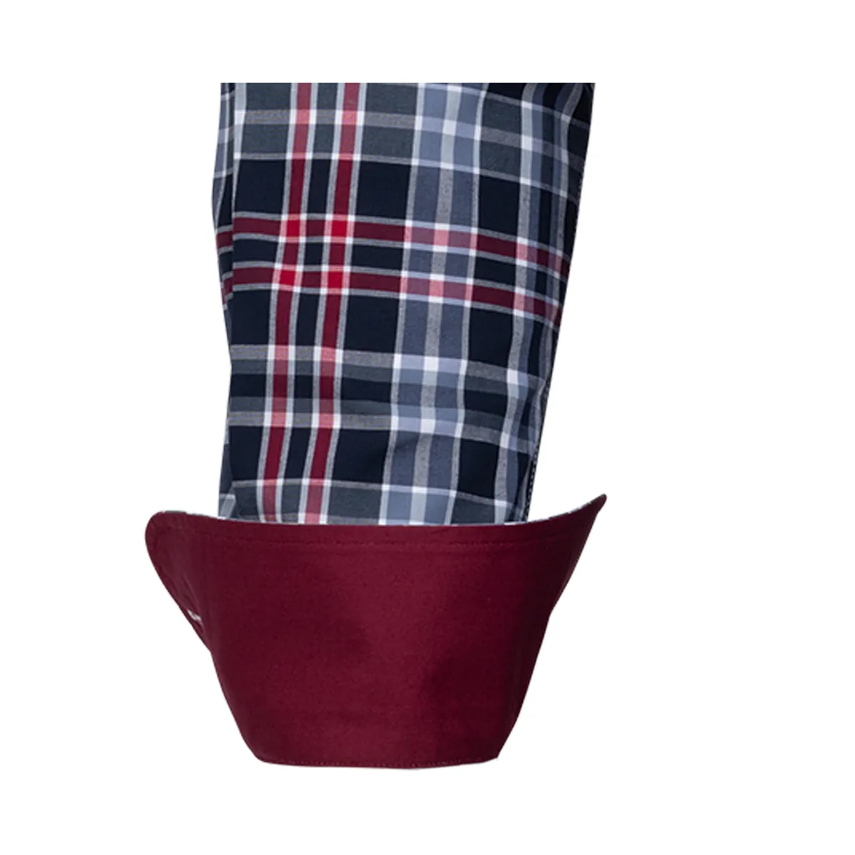 Verona Kent Langarm mit Kontrast