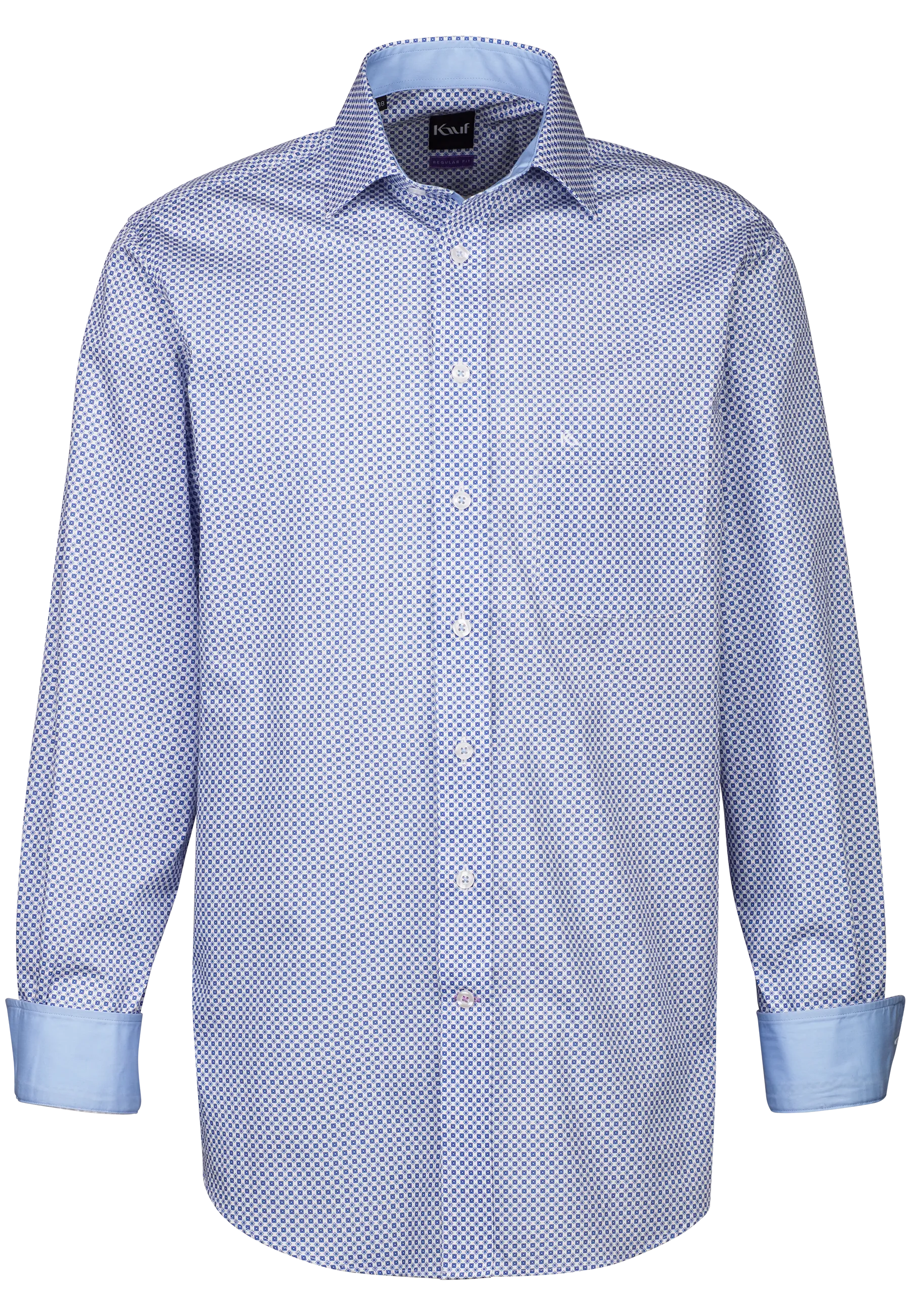 herrenhemd blau