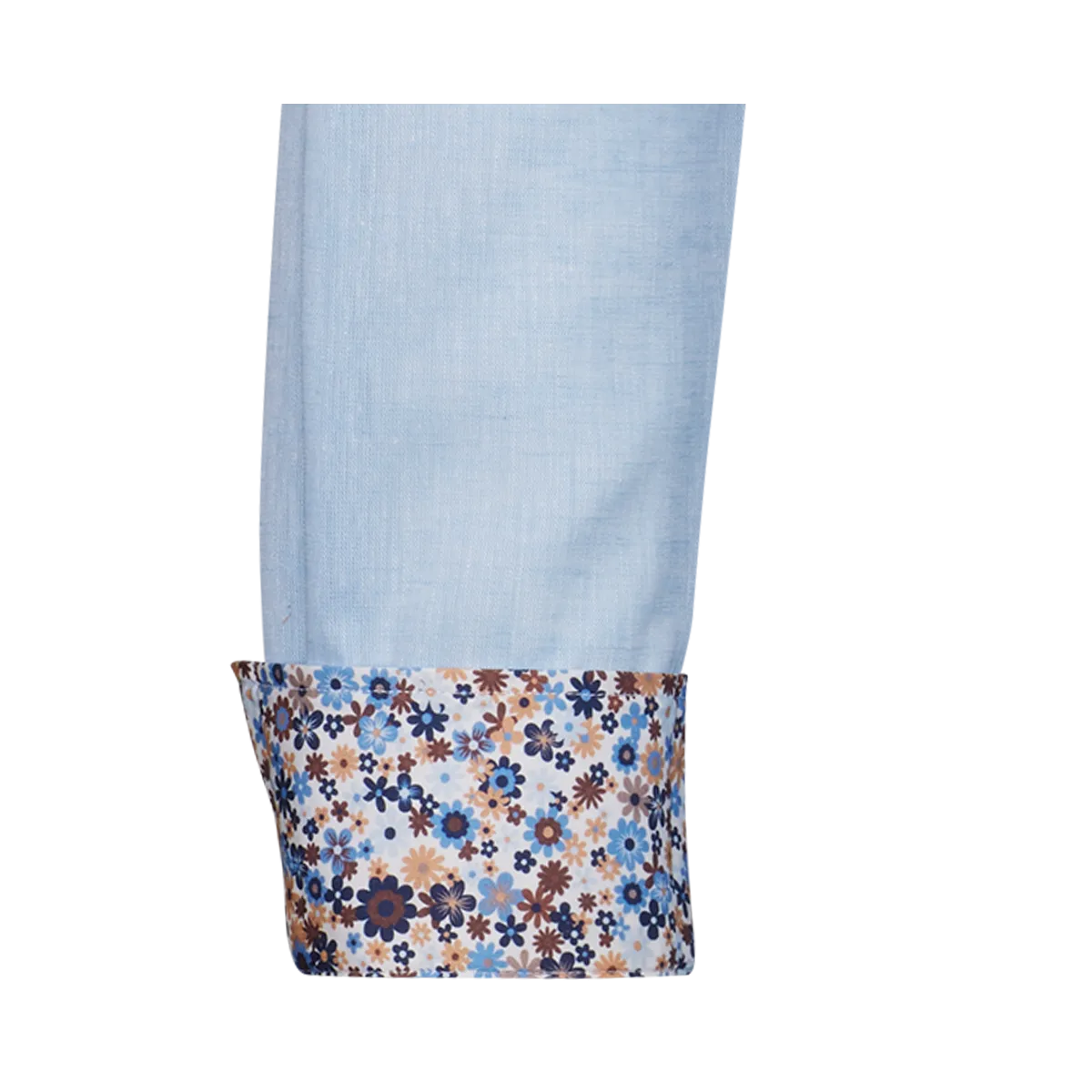 Verona Kent Langarm modern fit mit Kontrast