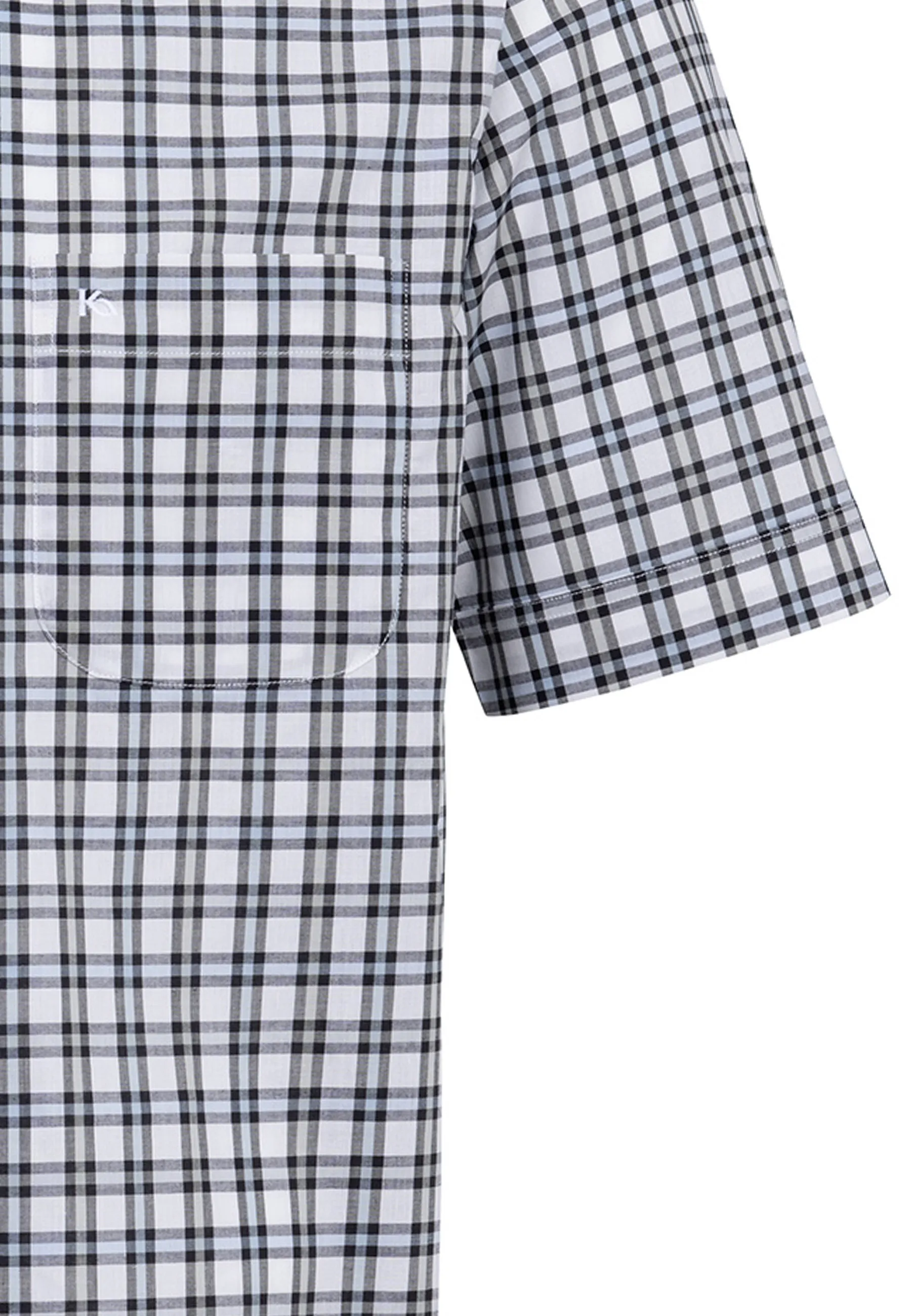 Verona Kent Kurzarm mit Kontrast