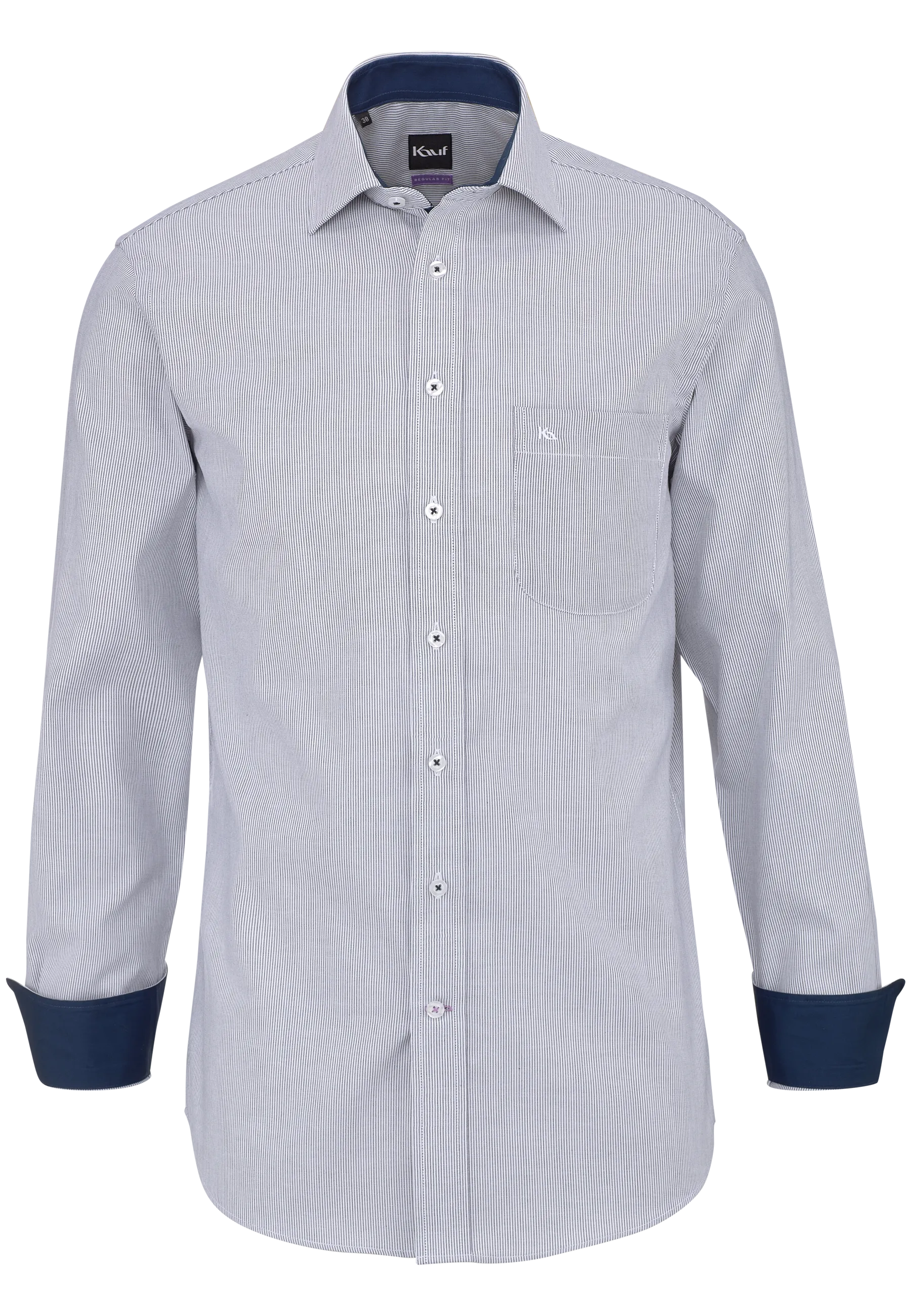 blau weiss gestreiftes hemd