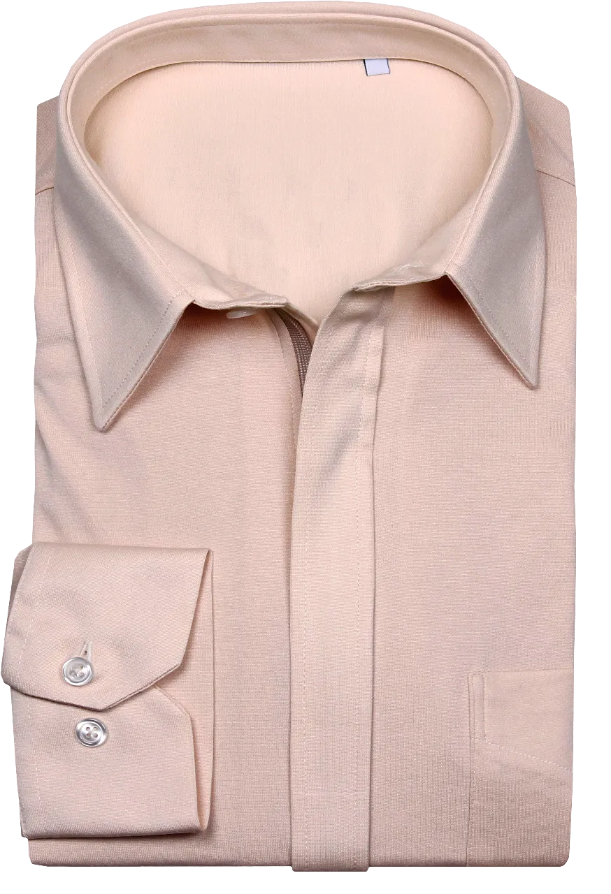 Libero Doppio Jersey Hemd mit Reissverschluss