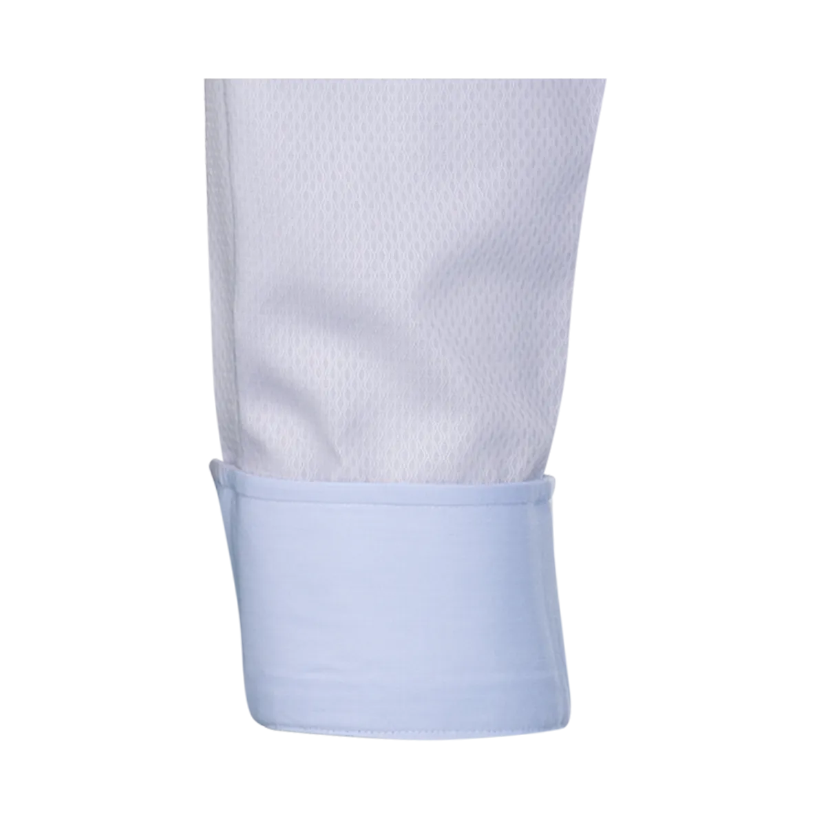 Light blue Pisa New Kent shirt, regular fit, with a subtle tone-on-tone minimalist pattern