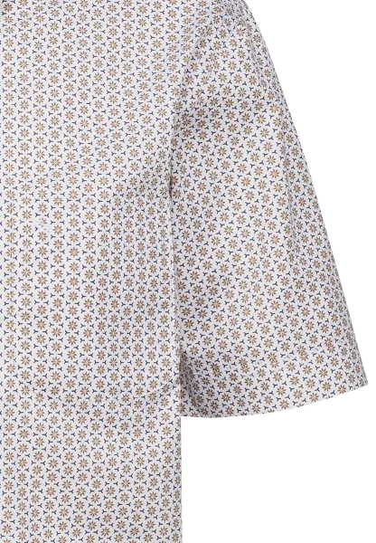 Firenze New Kent Kurzarm modern fit mit Kontrast