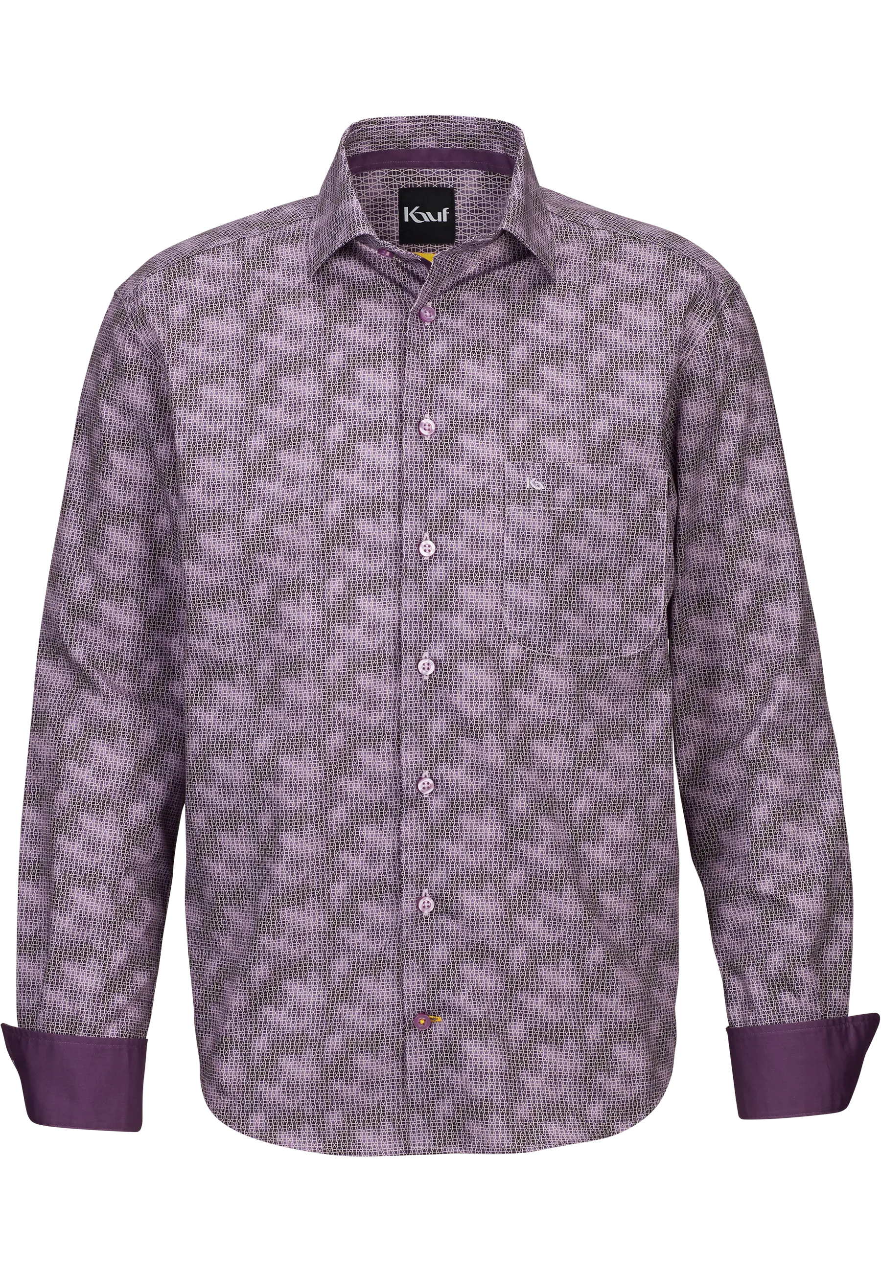 herren hemd violett