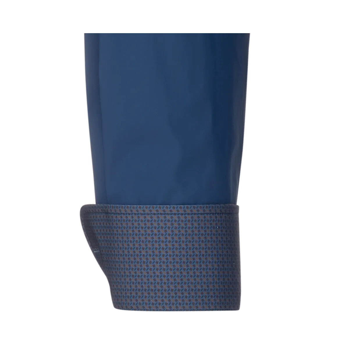 Blu scuro Firenze New Kent camicia in jersey, vestibilità moderna