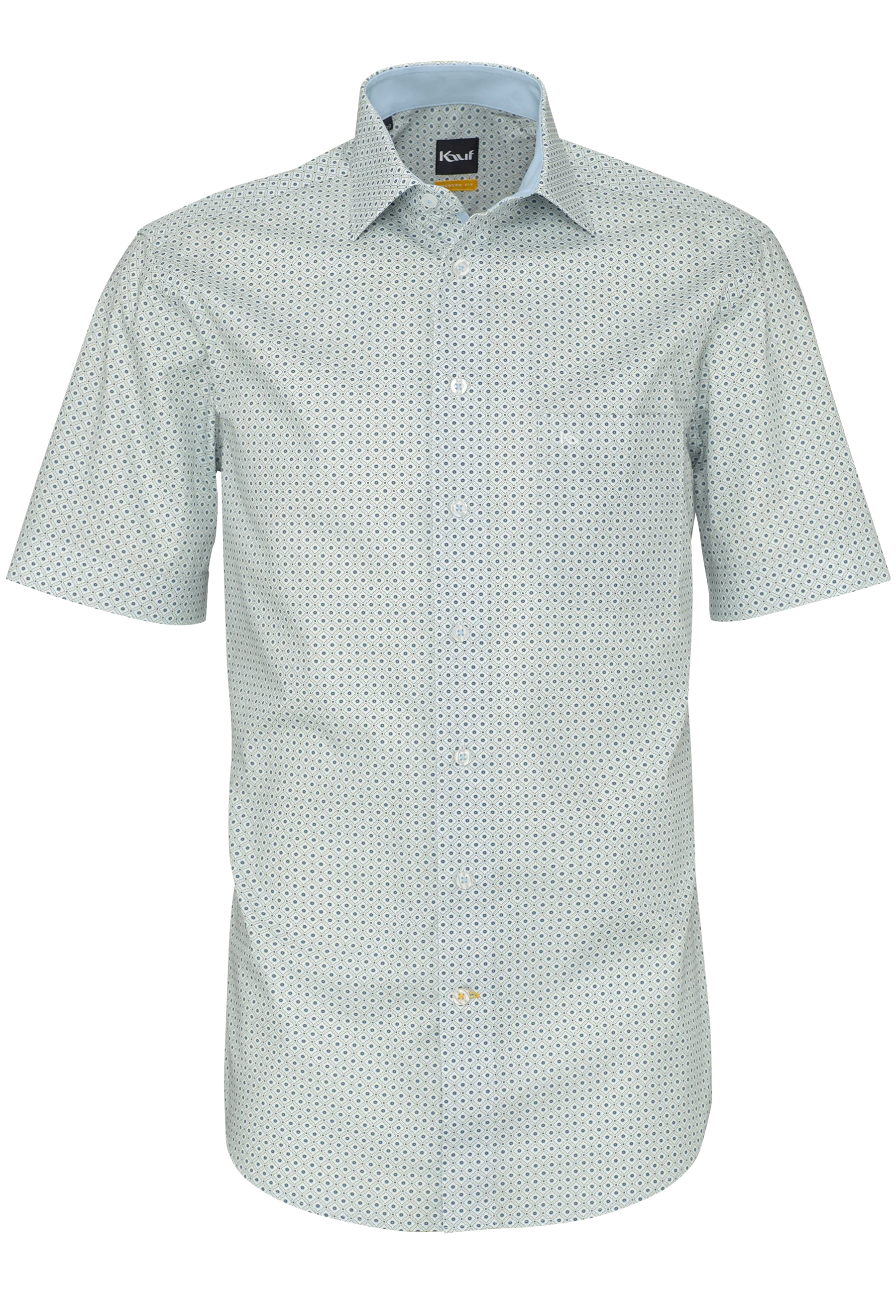 hemd mit weiss mit blau