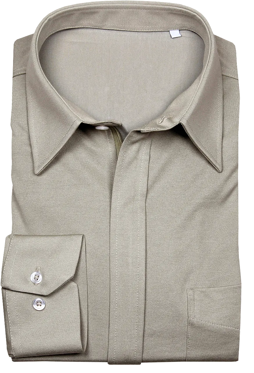 Libero Doppio Jersey Hemd mit Reissverschluss