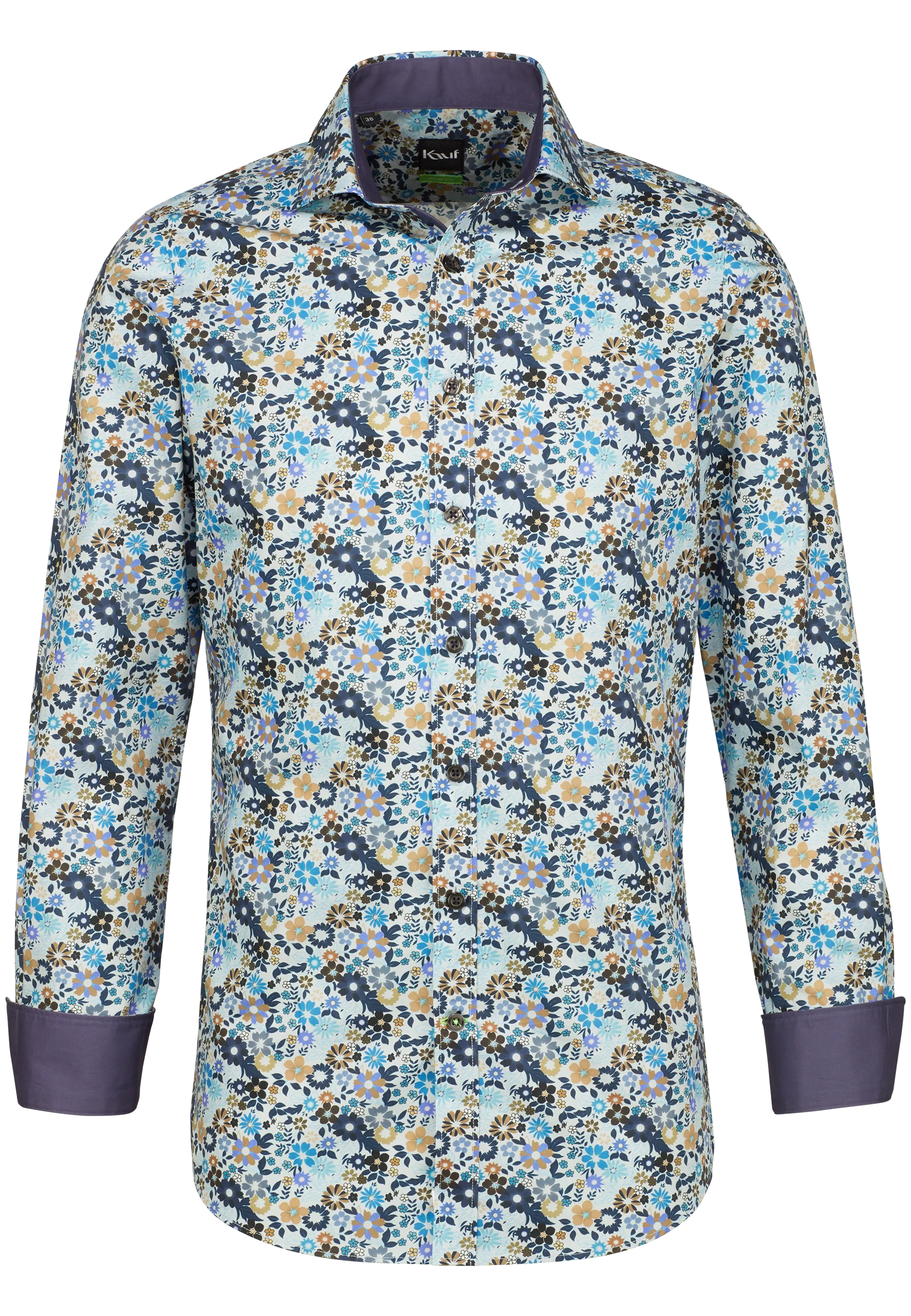 blumenprint hemd herren