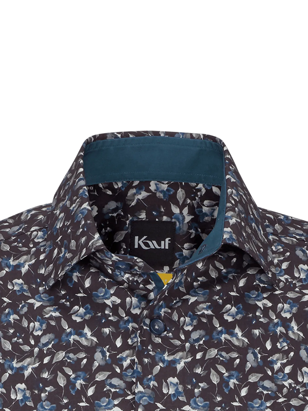 Verona Kent Langarm modern fit mit Kontrast