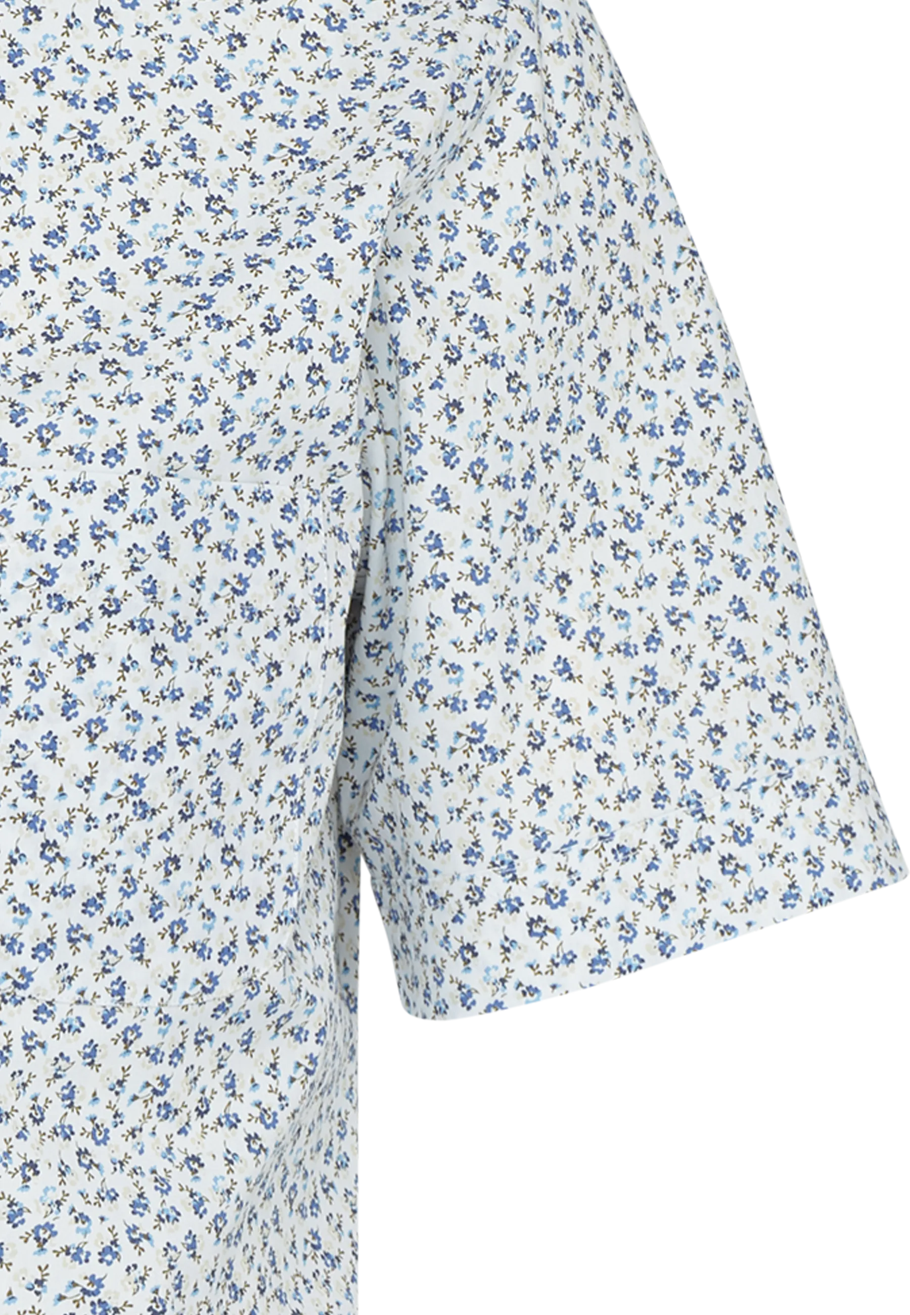 Firenze New Kent Kurzarm modern fit mit Kontrast