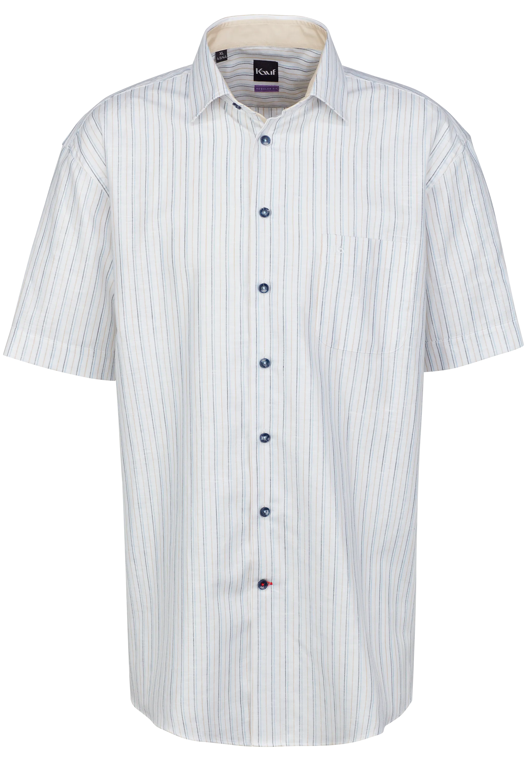 Bari Kent Kurzarm regular fit mit Kontrast