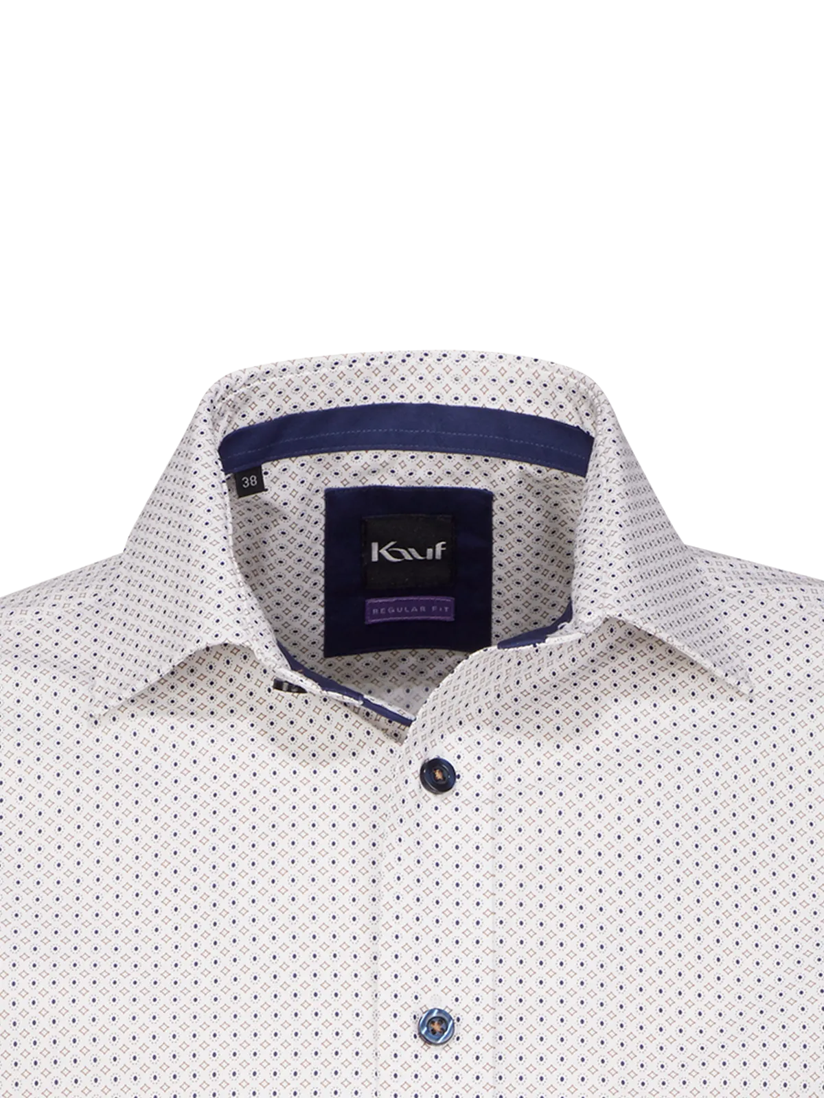 Pisa New Kent Kurzarm regular fit mit Kontrast