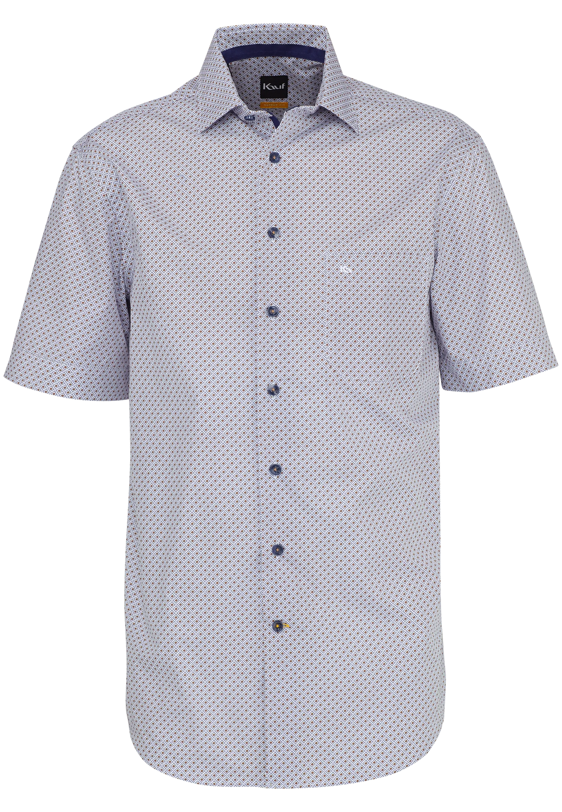 camicia con motivo stampato