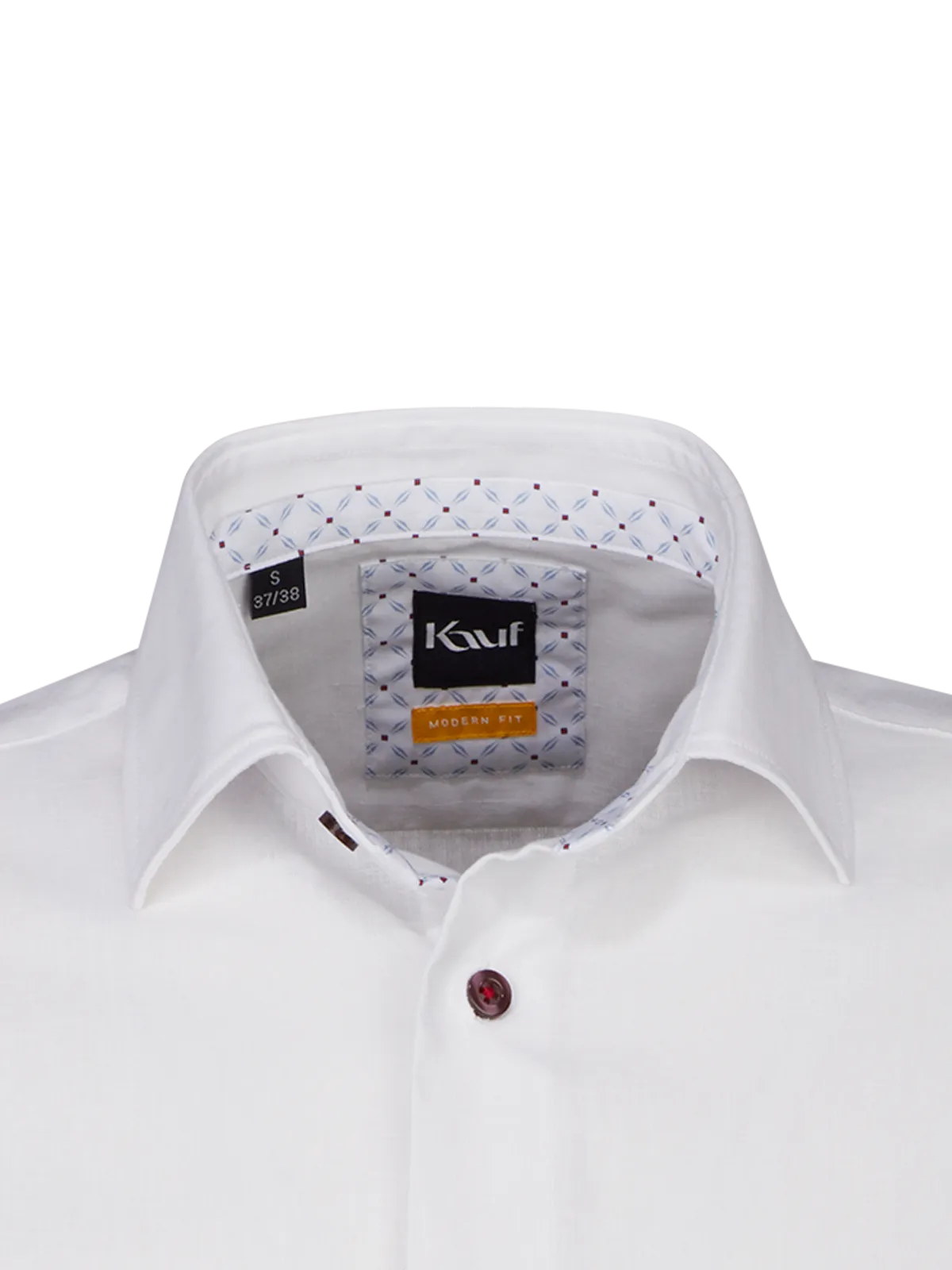 Verona Kent Langarm modern fit mit Kontrast