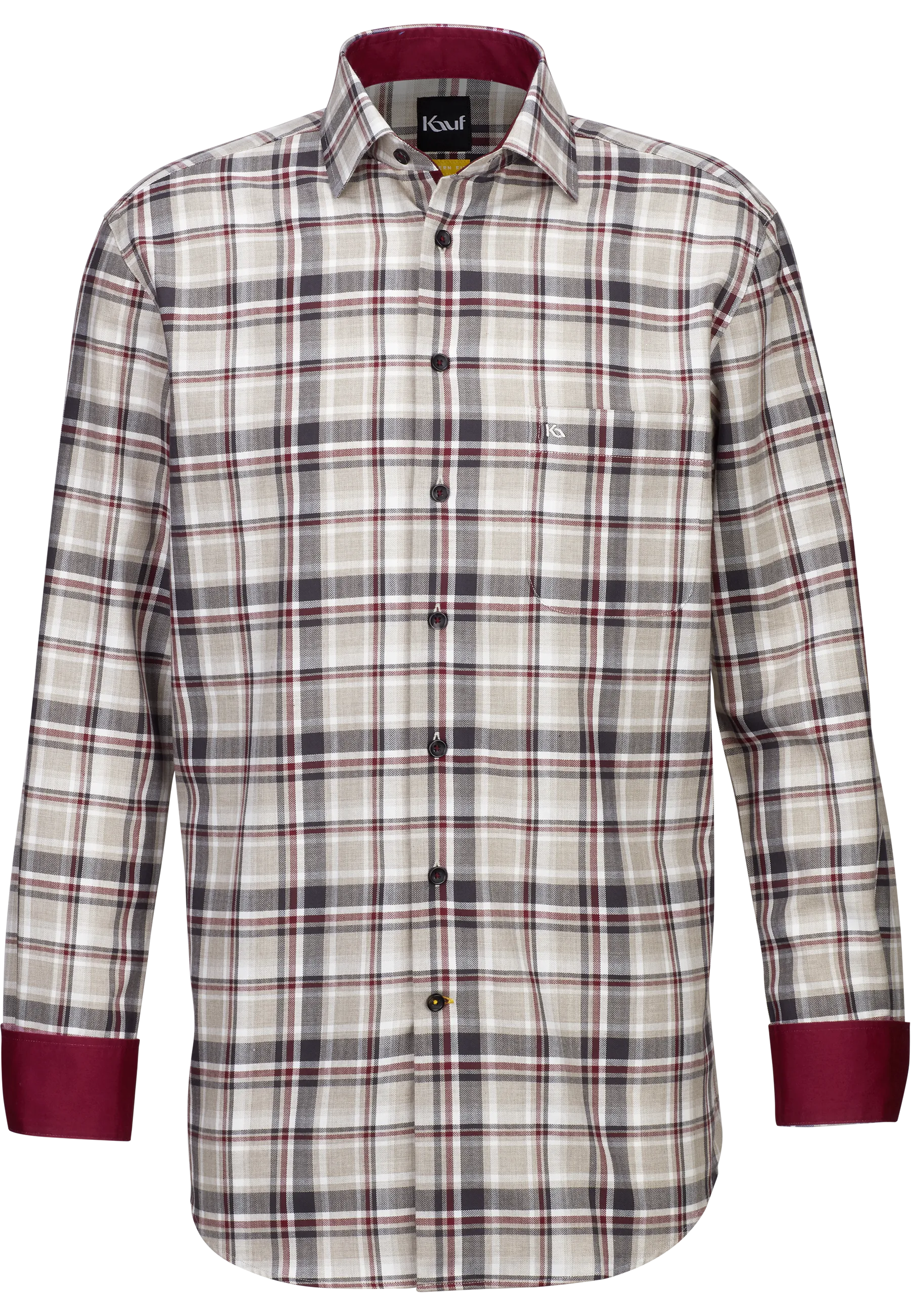 mehrfarbiges flanellhemd