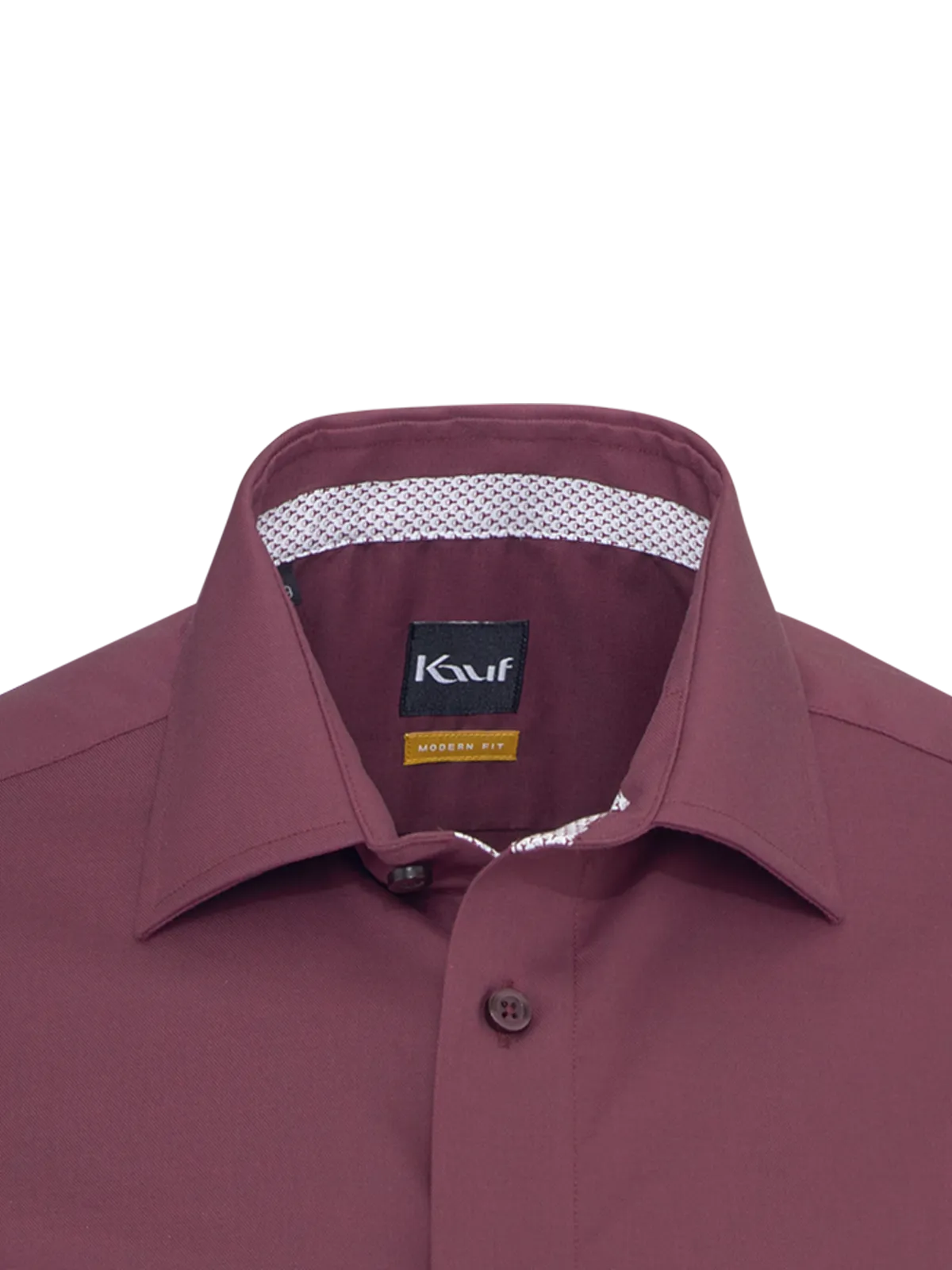 Rouge bordeaux Chemise New Kent « Firenze », coupe Modern Fit