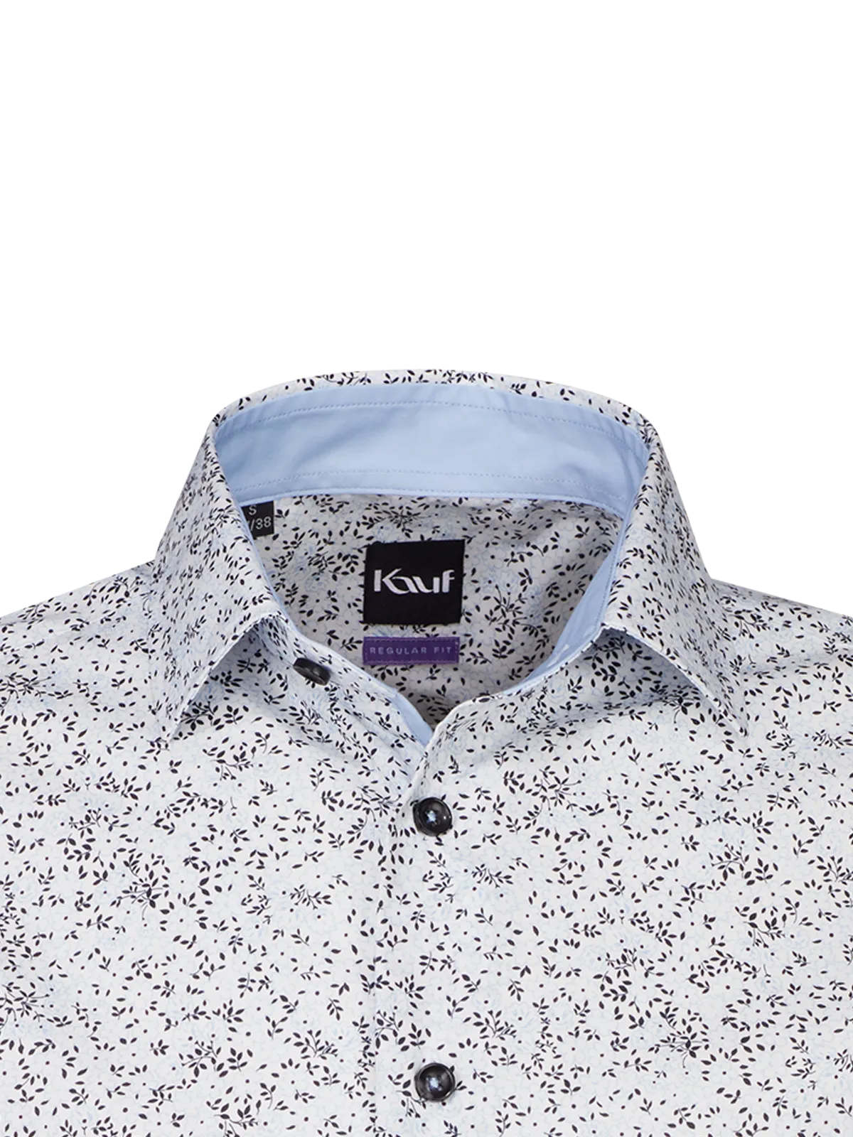 Bari Kent Kurzarm regular fit mit Kontrast