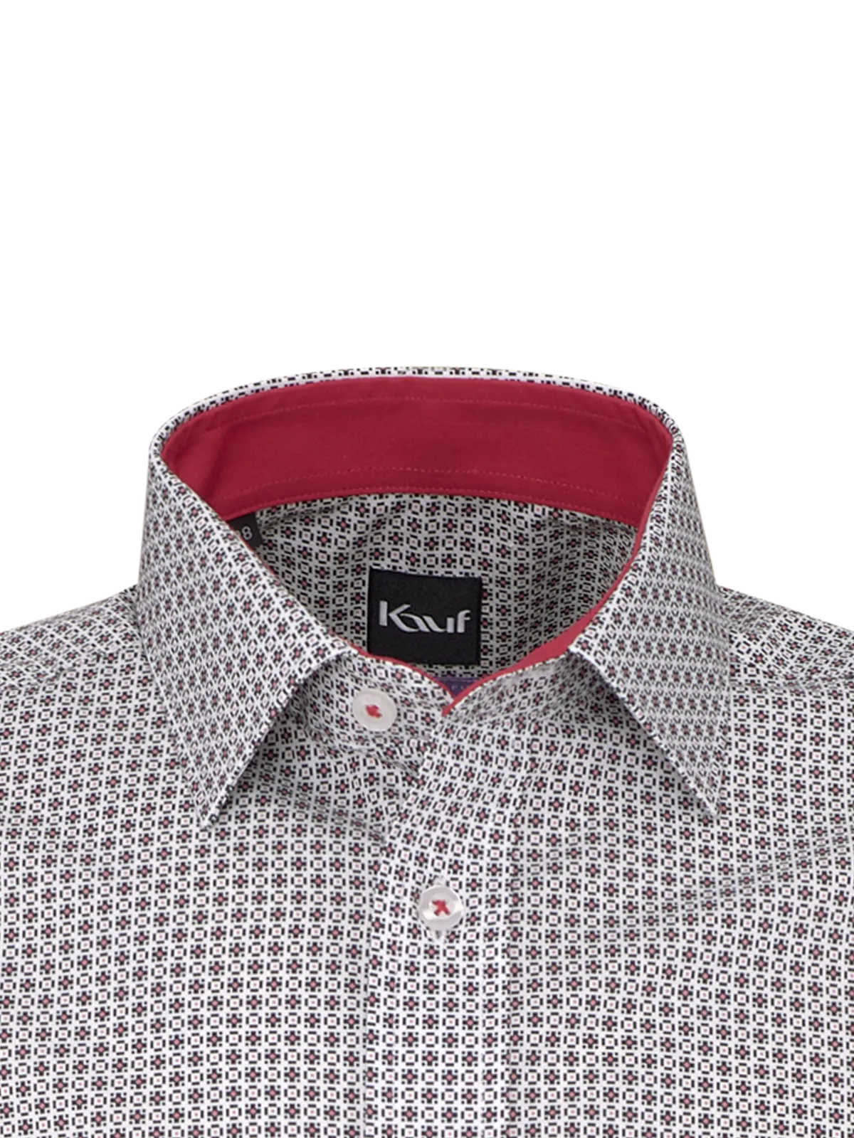 Pisa New Kent Kurzarm regular fit mit Kontrast