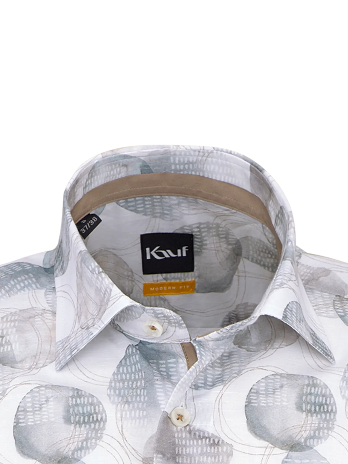 Verona Kent modern fit manches courtes avec contraste