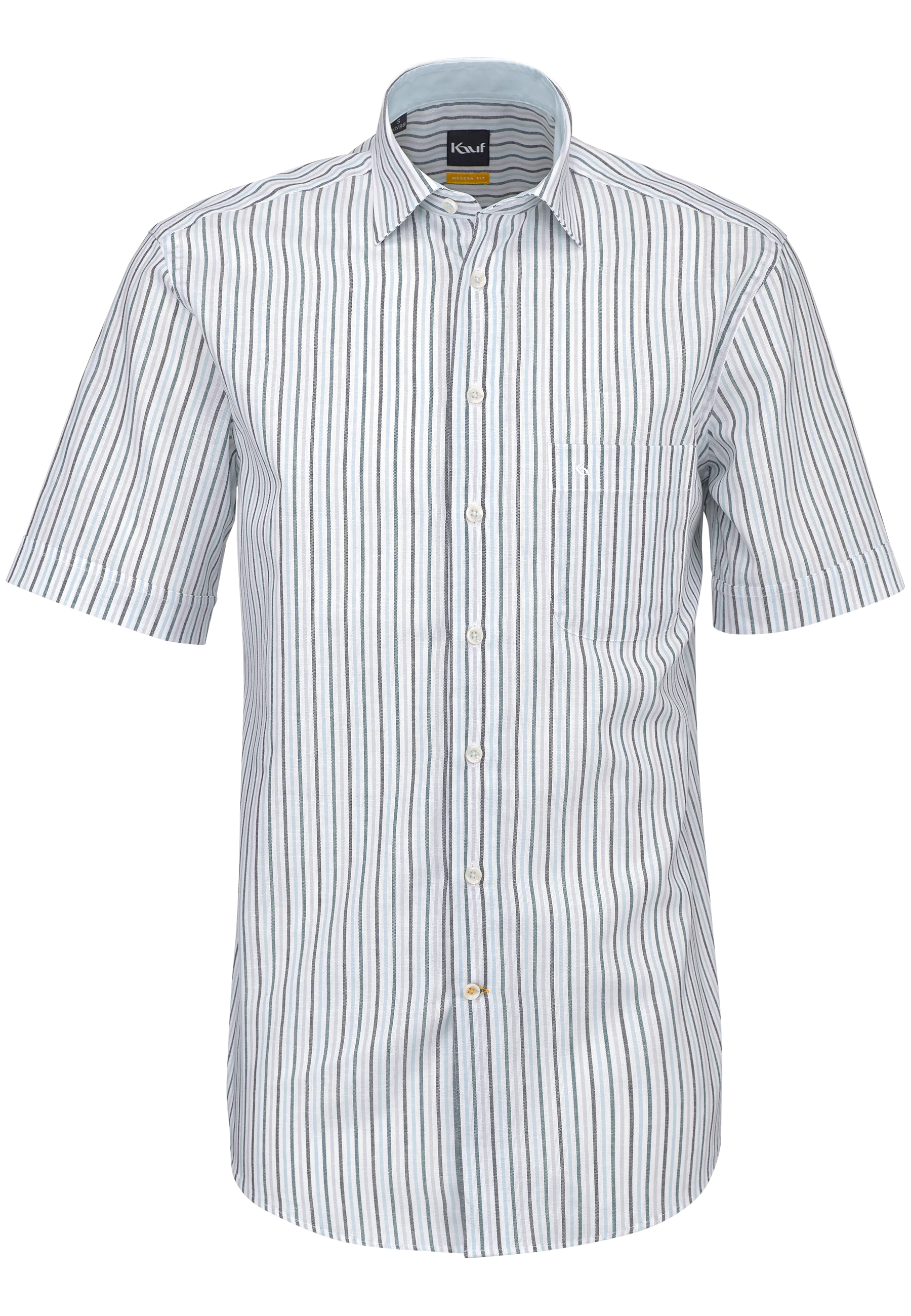 Bari Kent Kurzarm regular fit mit Kontrast