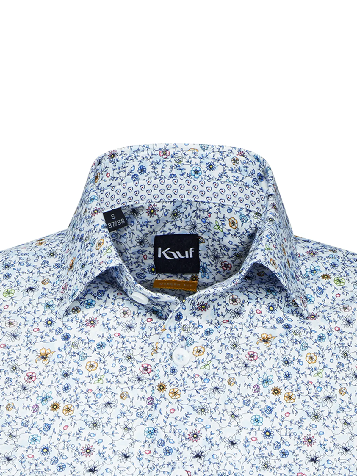 Bari Kent regular fit Kurzarm mit Kontrast